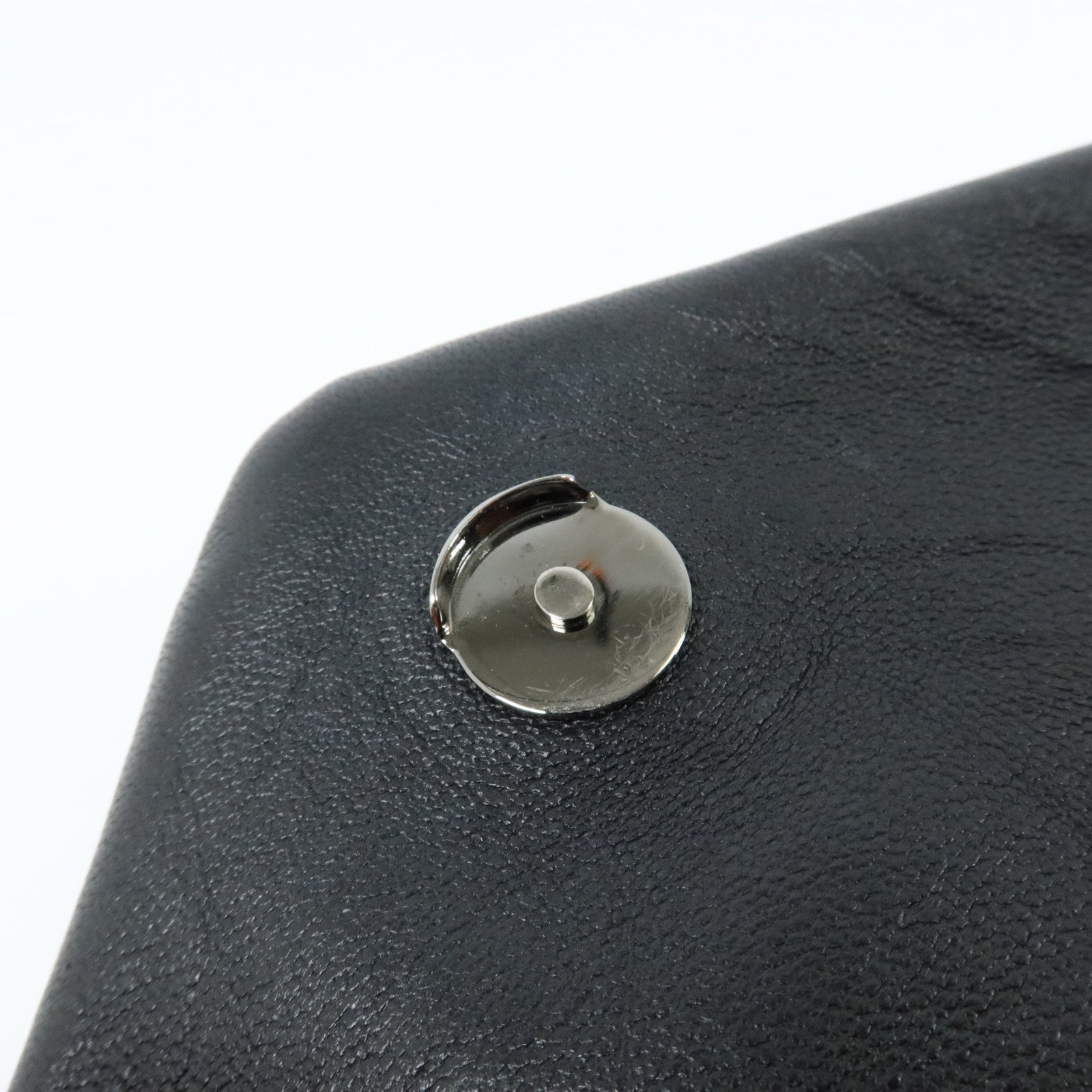 SAINT LAURENT 羊皮皮革Puffer Toy銀扣鏈帶肩背袋