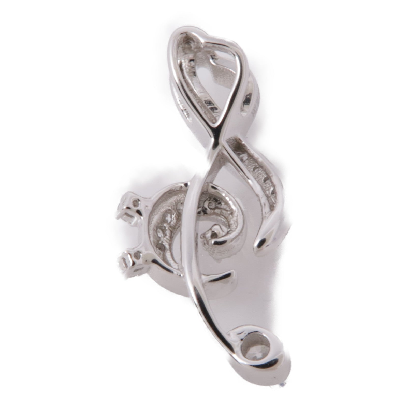 JEWELRY 18K白金Diamond Pendant Top鑽石吊墜
