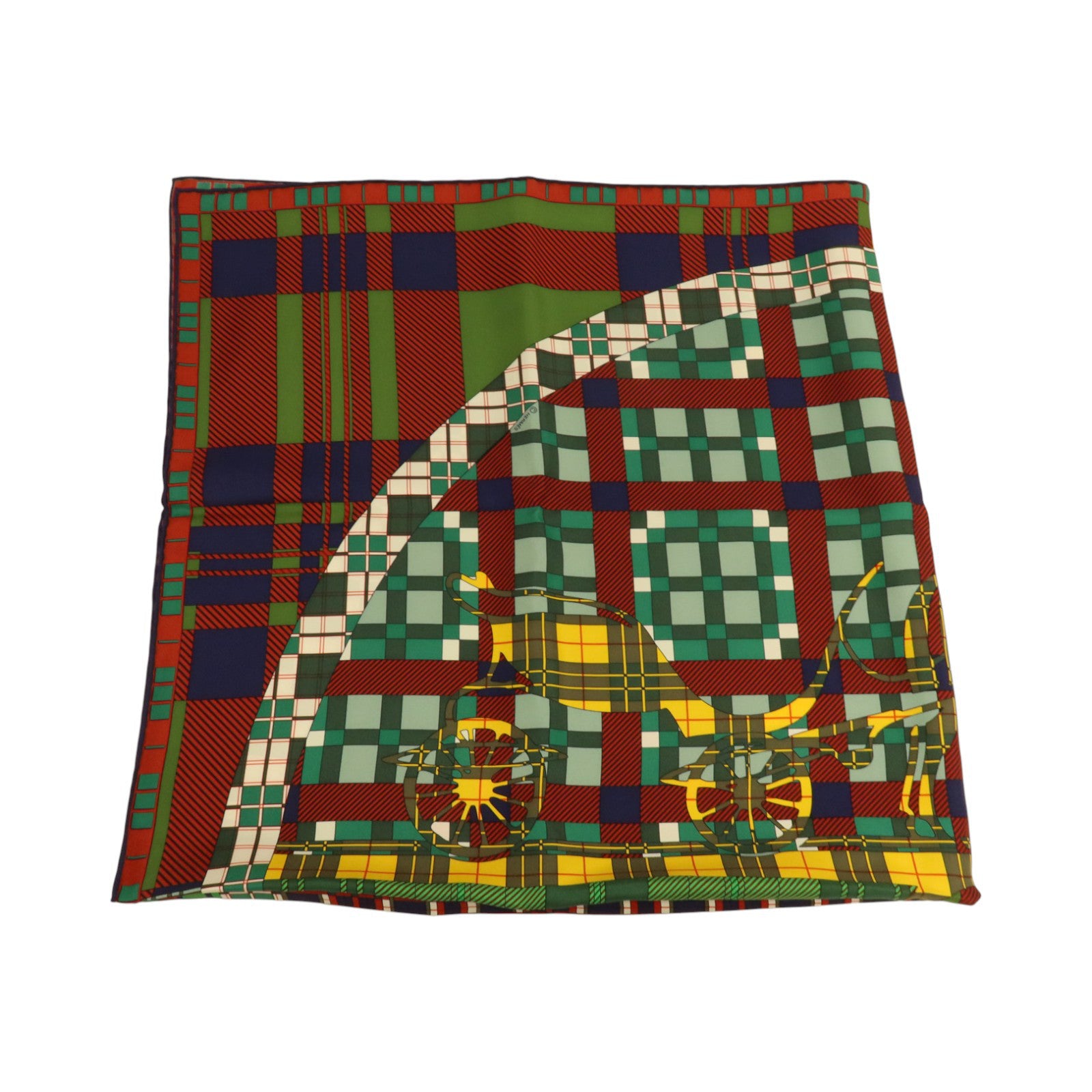HERMES 絲質Scarf 90x90cm絲巾