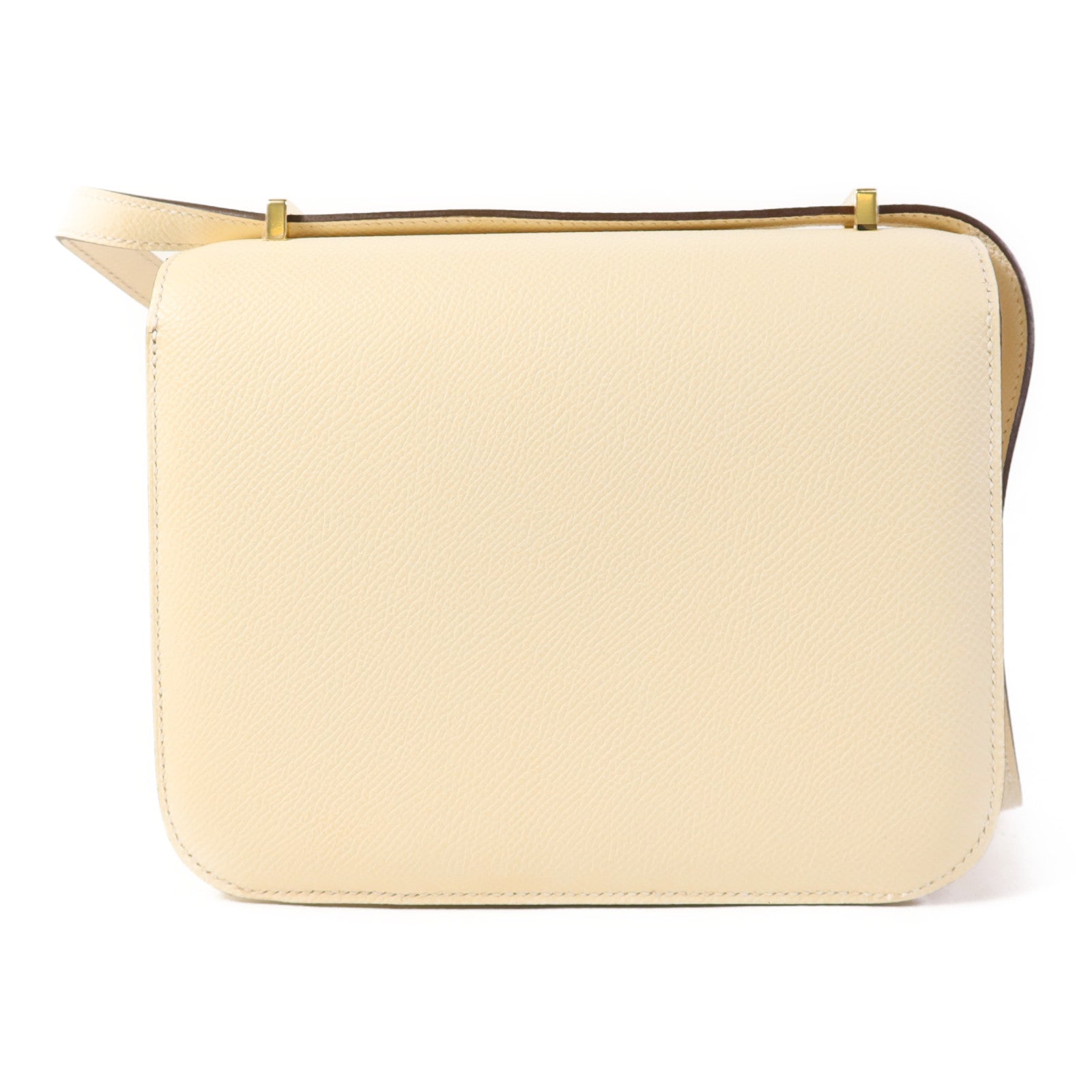 HERMES Epsom皮革Constance Mini金扣肩背袋Nata
