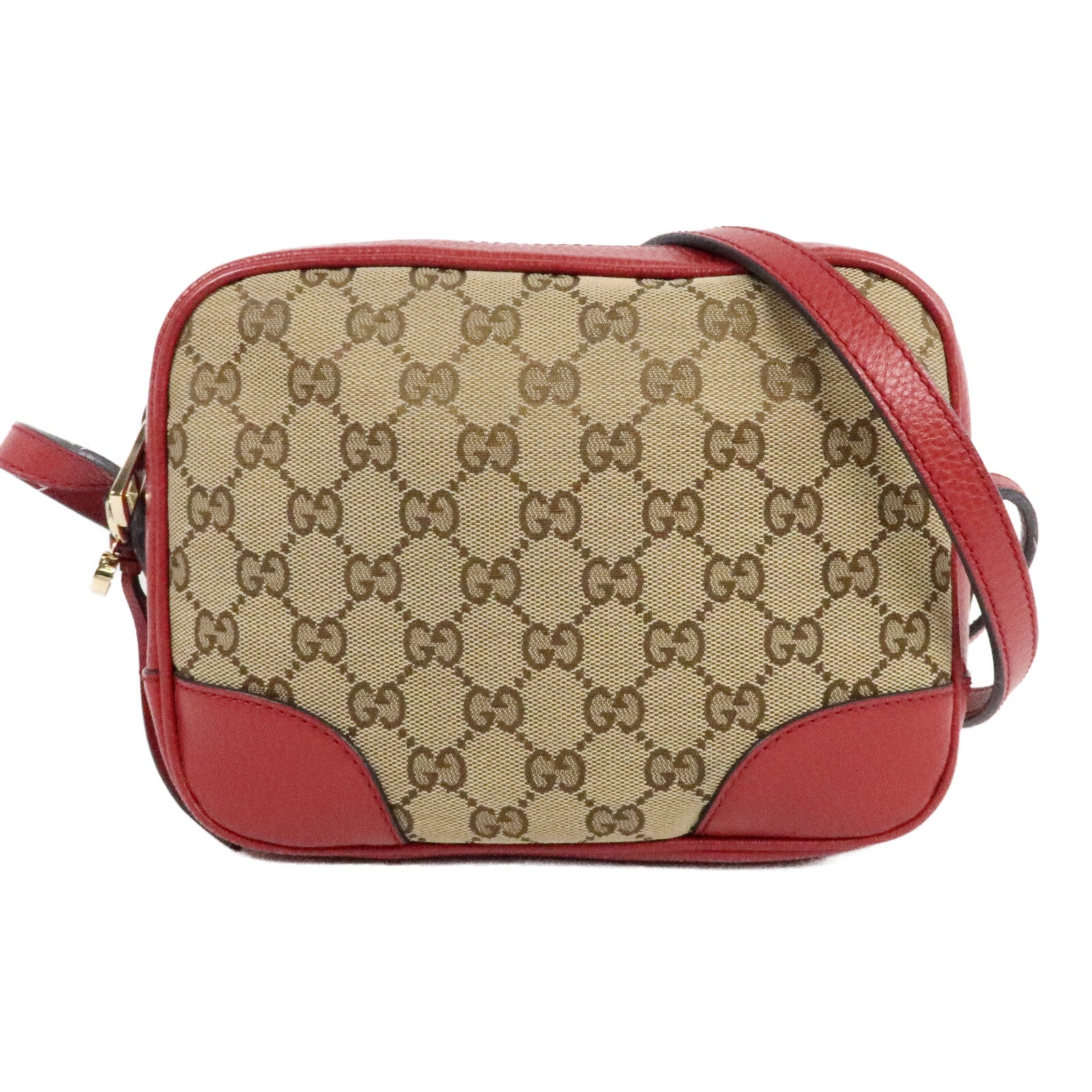 GUCCI 帆布Bree Messenger肩背袋