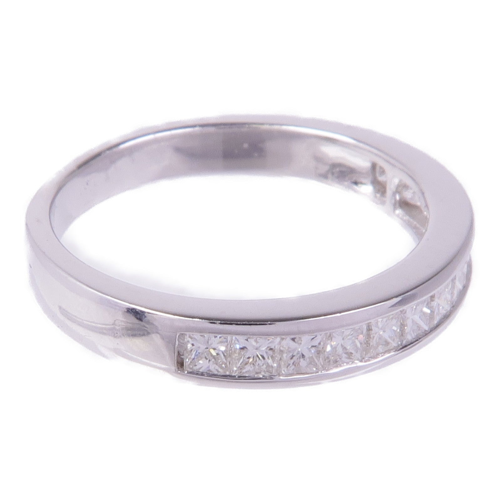 JEWELRY 【激減優惠】18K白金Diamond Ring鑽石戒指US#5