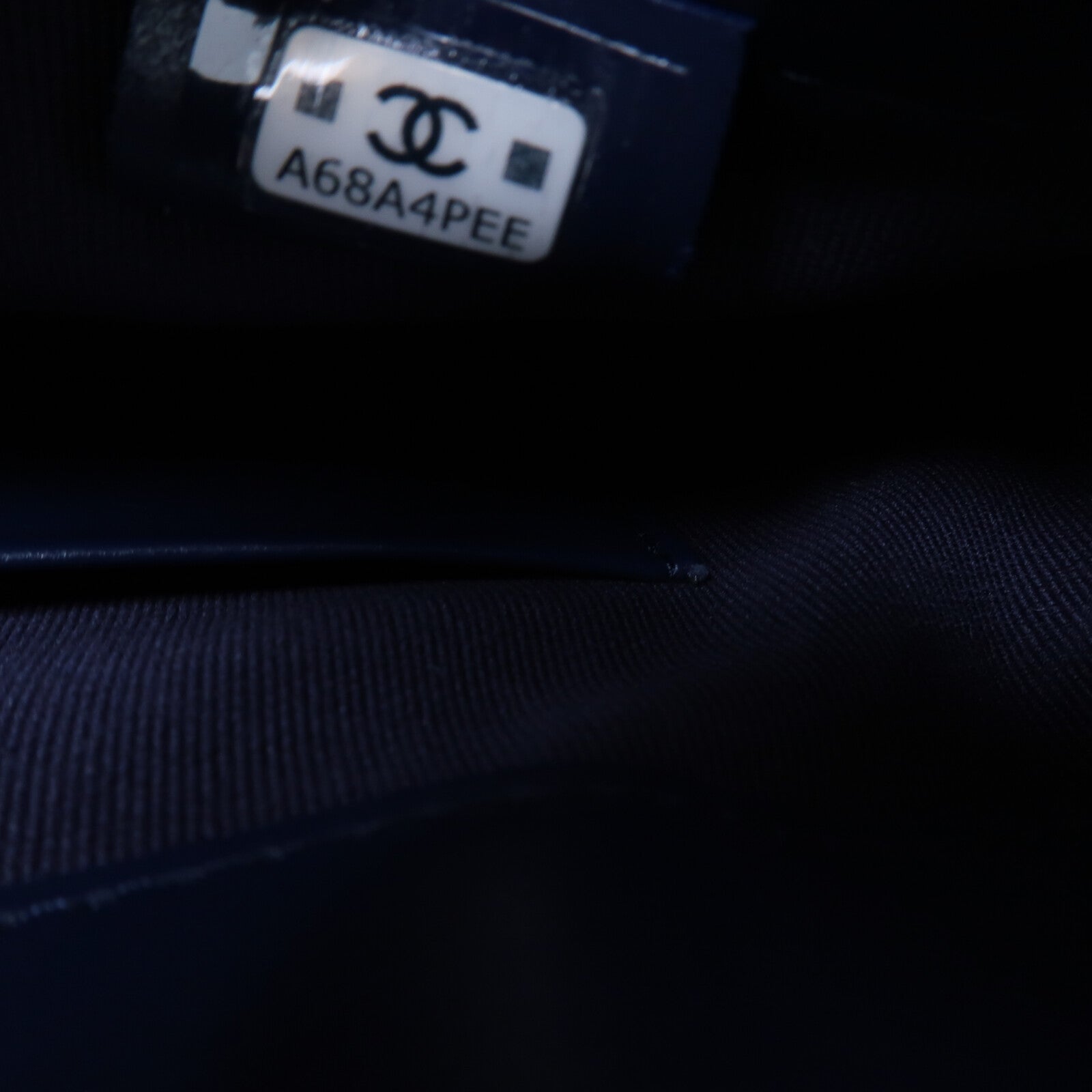 CHANEL 牛皮皮革2 Way Shoulder鏈帶手挽肩背兩用袋