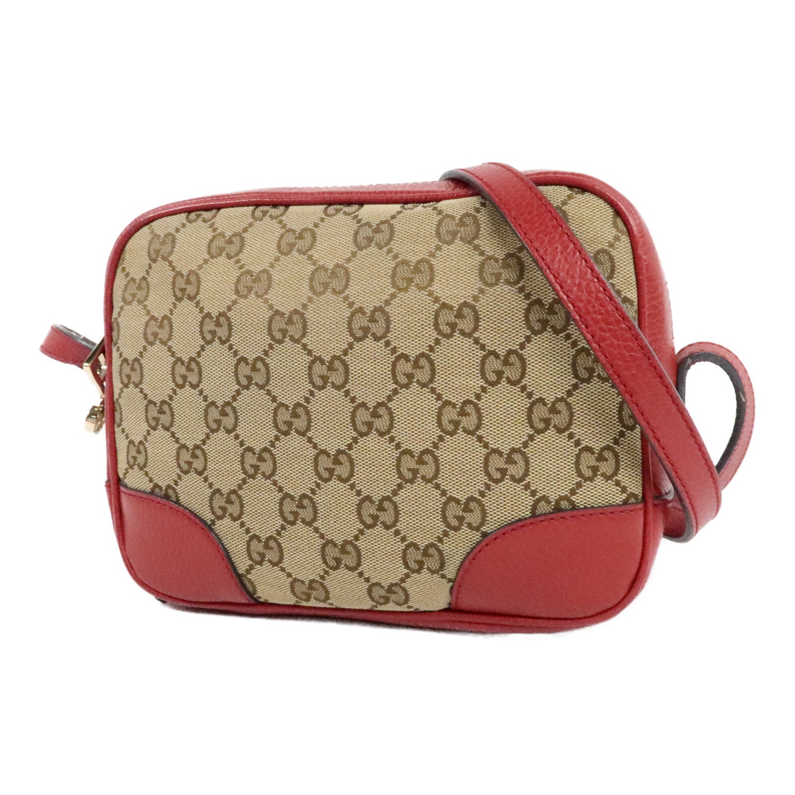 GUCCI 帆布Bree Messenger肩背袋
