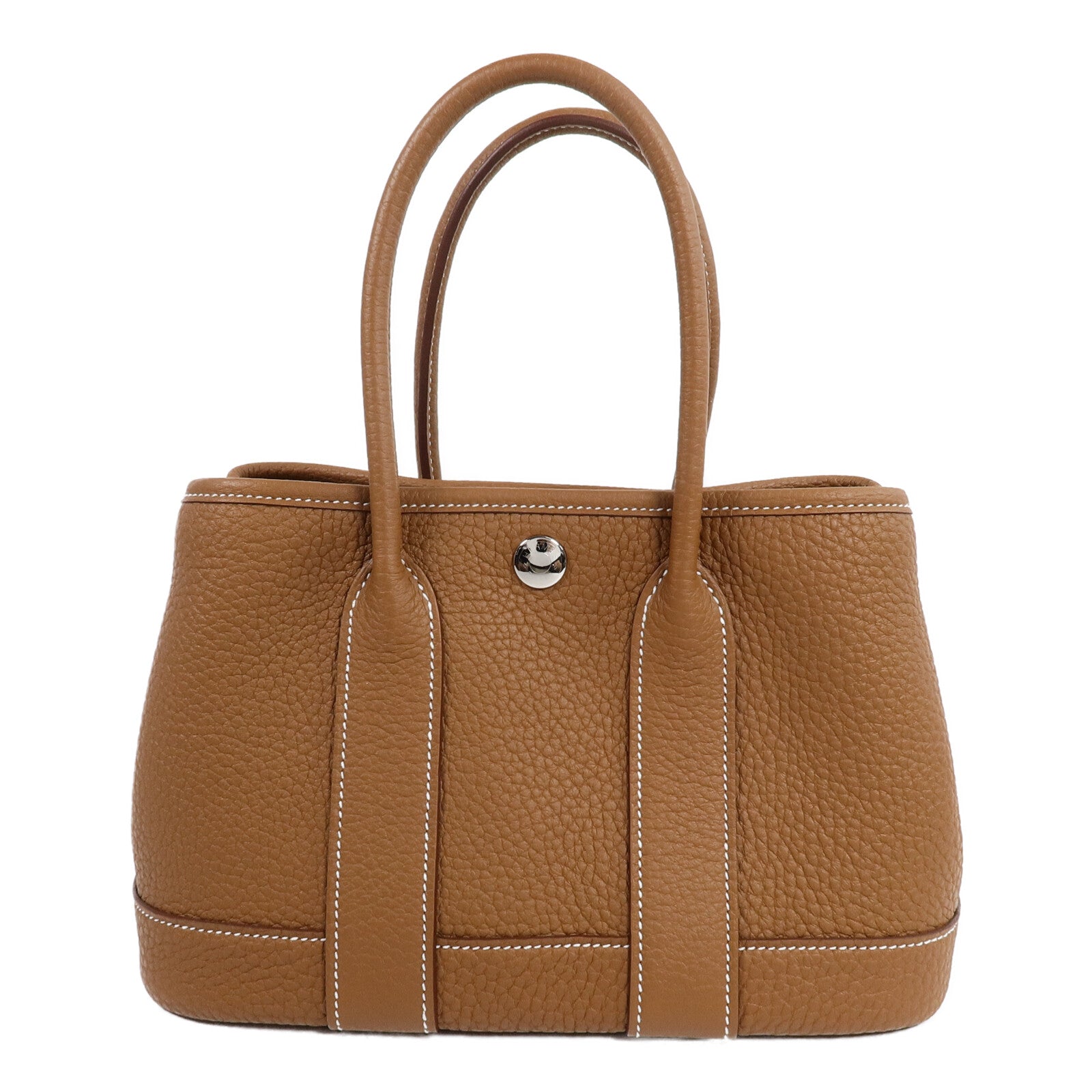 HERMES Negonda皮革Mini Garden Party手挽袋