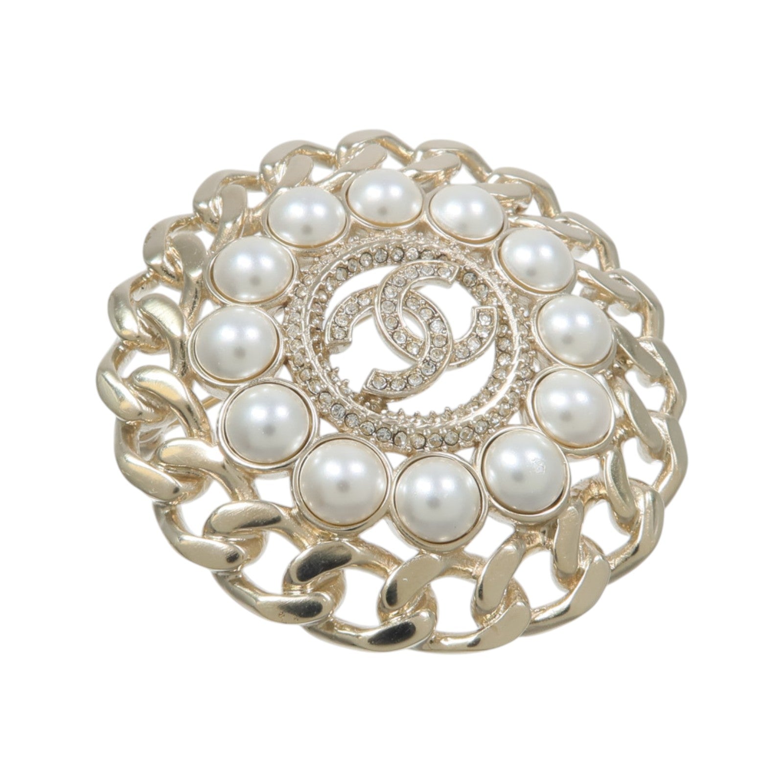CHANEL PVC/金屬Brooch胸針