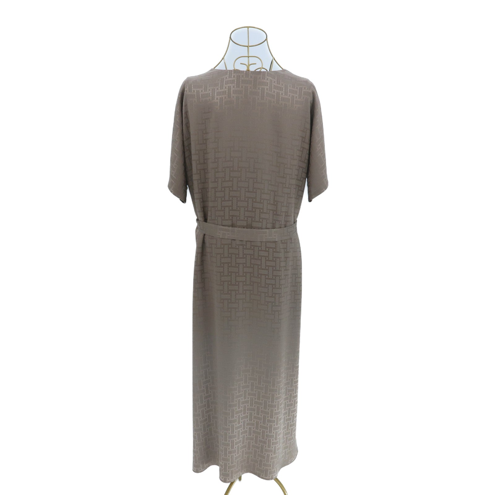 HERMES Silk Mosaic Dress連身裙