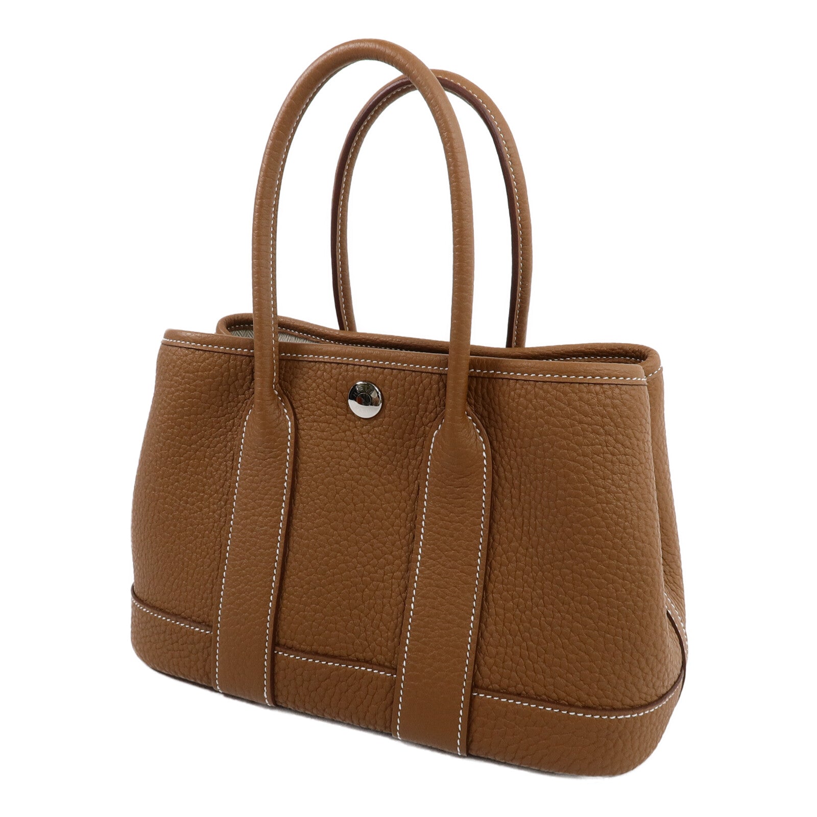 HERMES Negonda皮革Mini Garden Party手挽袋