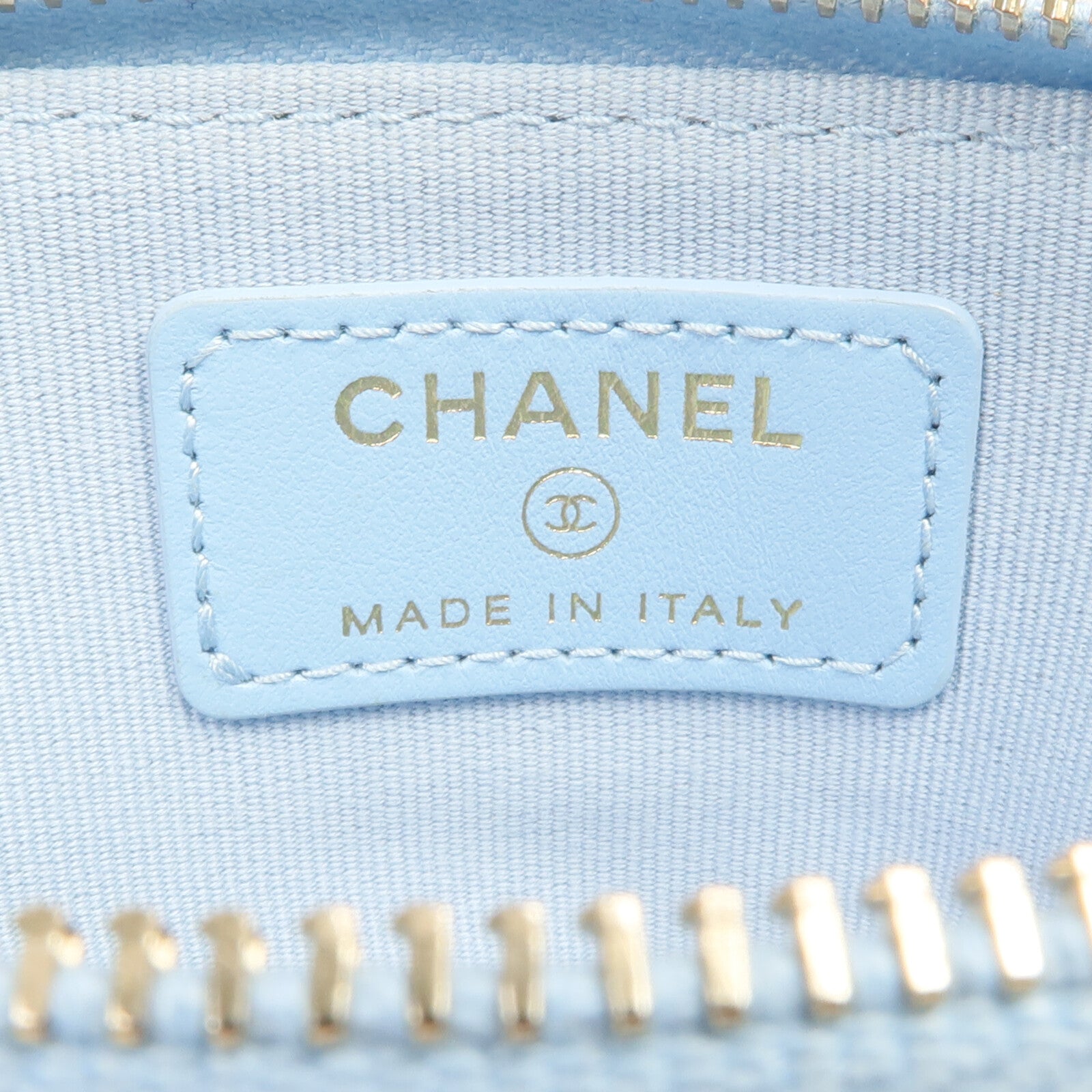 CHANEL 牛皮皮革Coin/Card Case金扣零錢包/卡片套