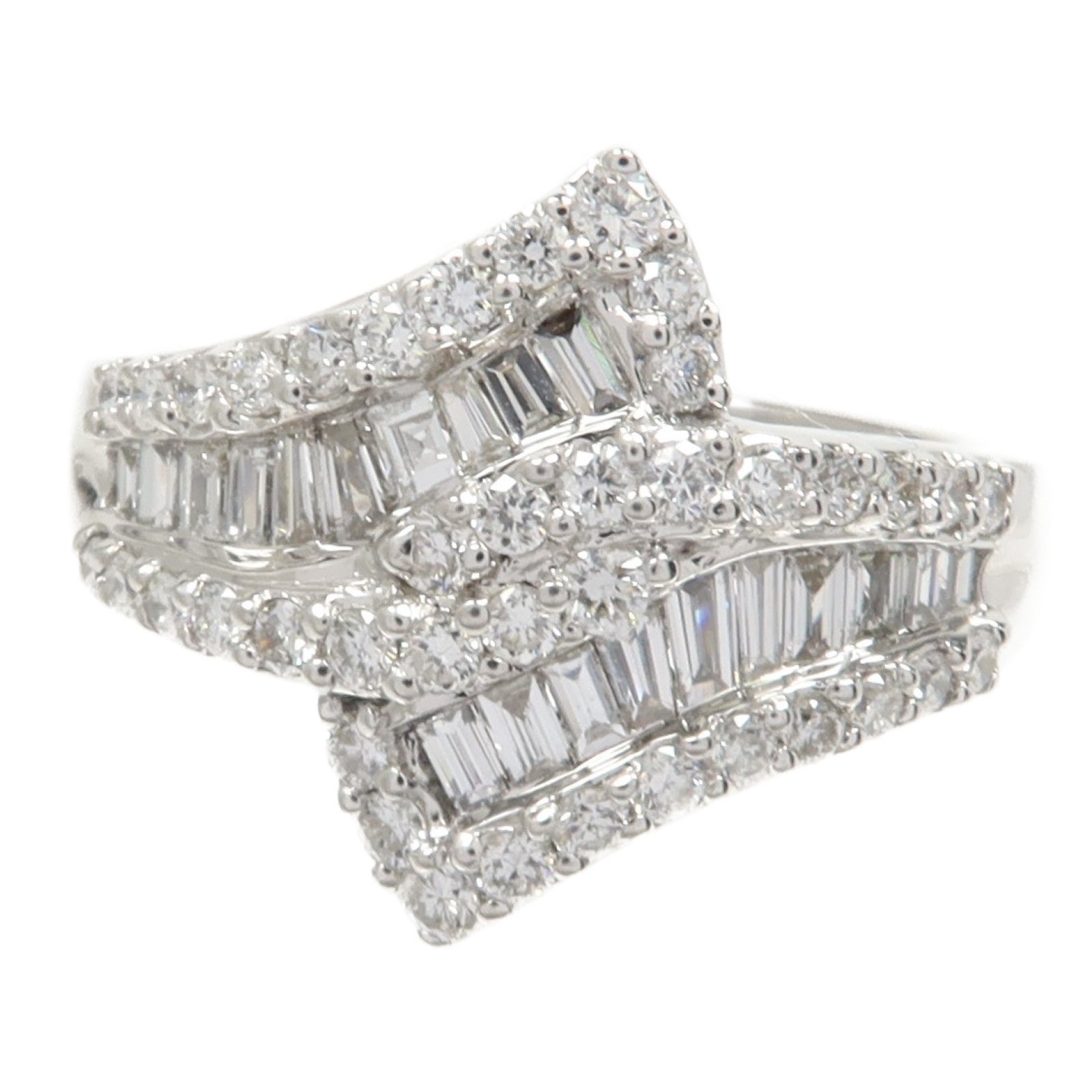 JEWELRY 【激減優惠】18K白金Diamond Ring鑽石戒指US#6
