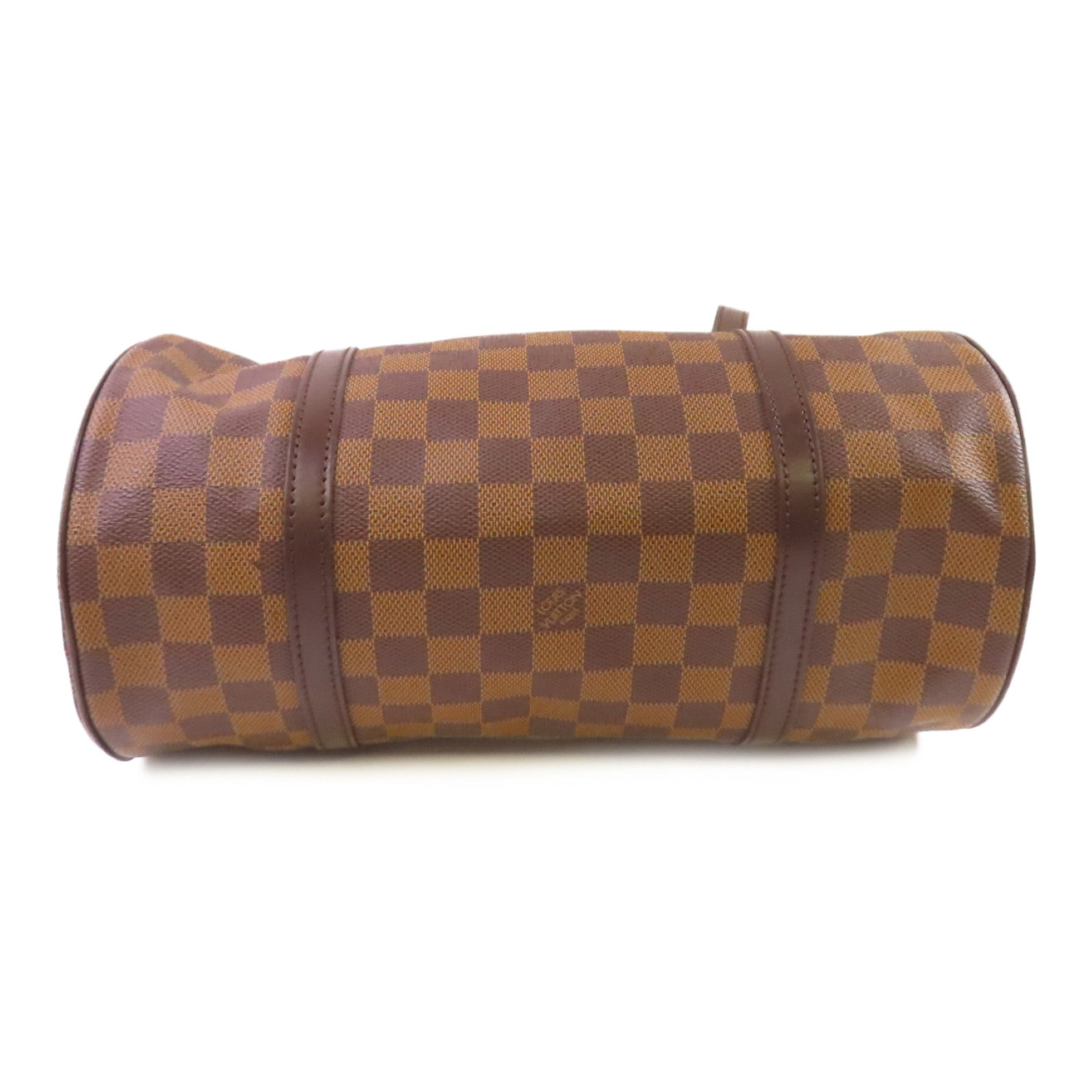 LOUIS VUITTON Damier Azur Papillon GM Shoulder Bag金扣肩背袋啡色
