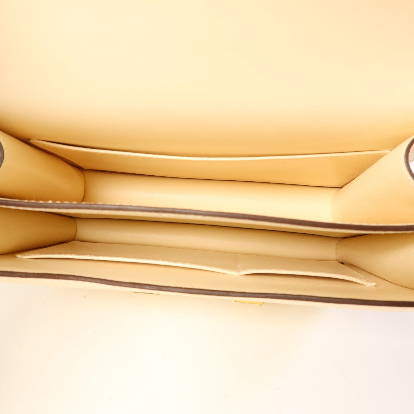 HERMES Epsom皮革Constance Mini金扣肩背袋Nata