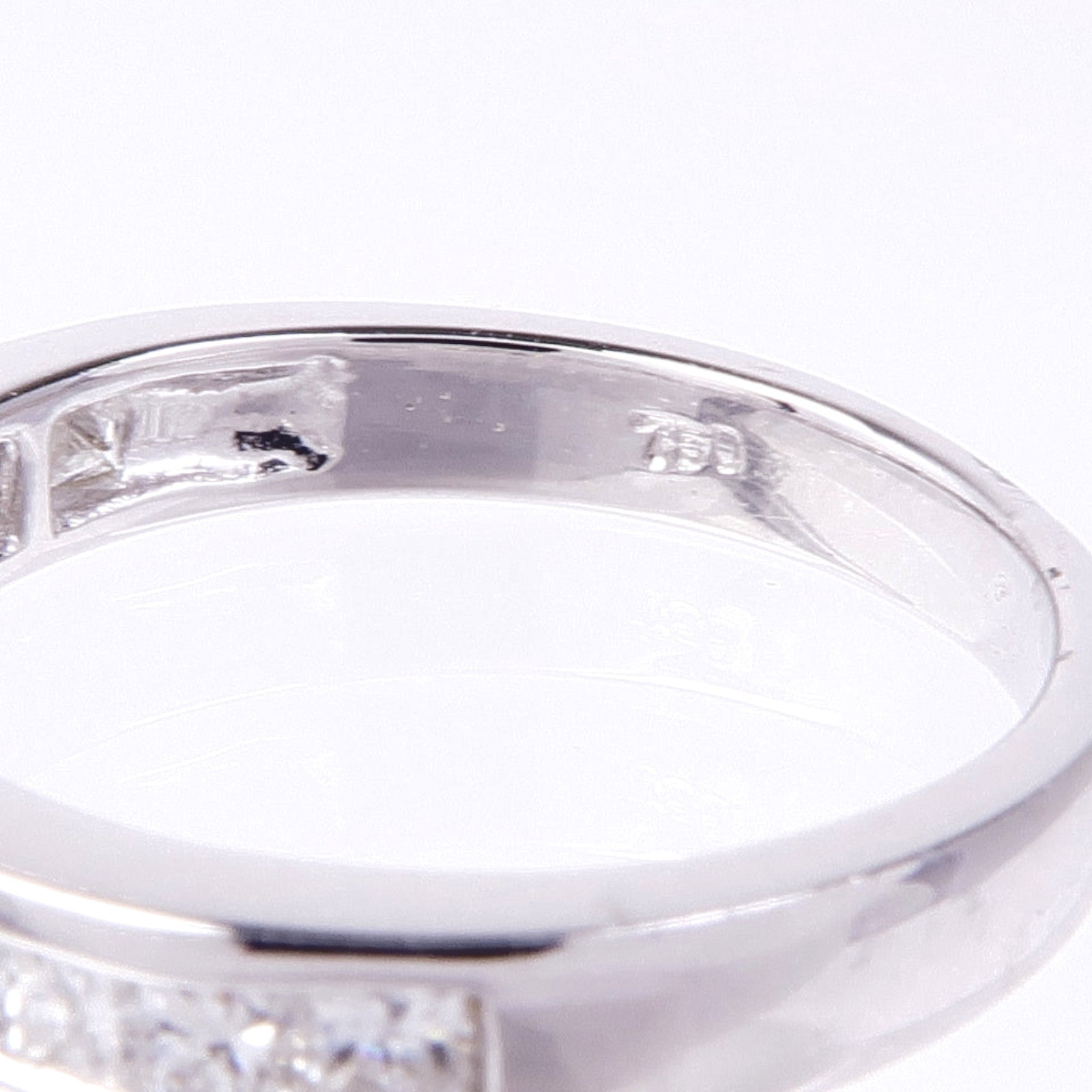 JEWELRY 【激減優惠】18K白金Diamond Ring鑽石戒指US#5
