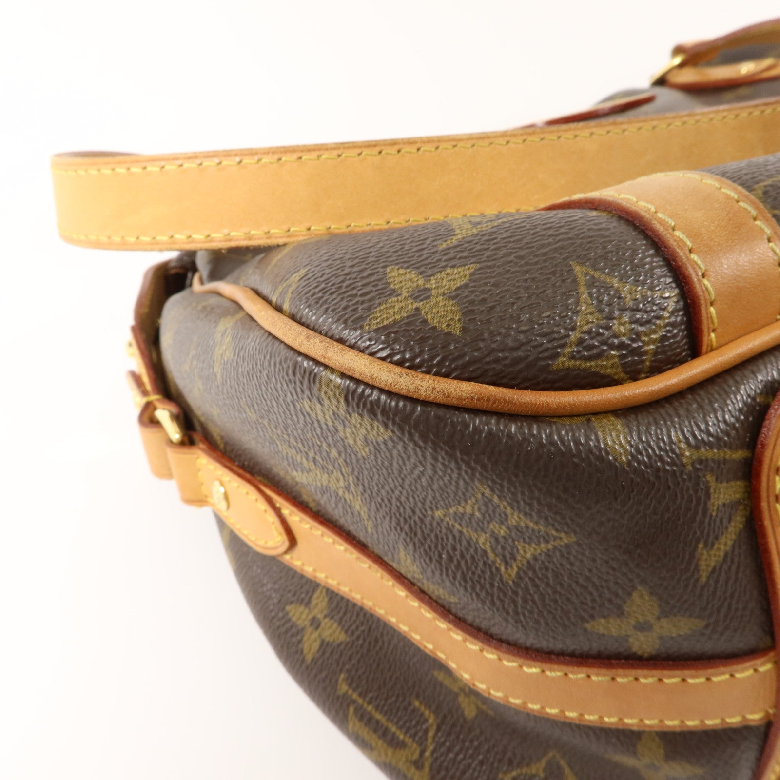 LOUIS VUITTON Monogram Stresa PM肩背袋棕色