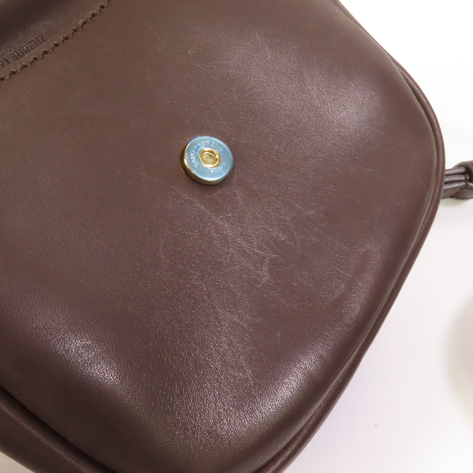 SAINT LAURENT 牛皮皮革Kaia金扣肩背袋