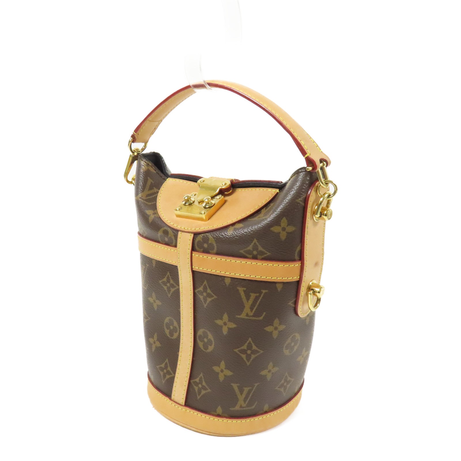 LOUIS VUITTON 【激減優惠】Monogram Duffle金扣手挽肩背兩用袋