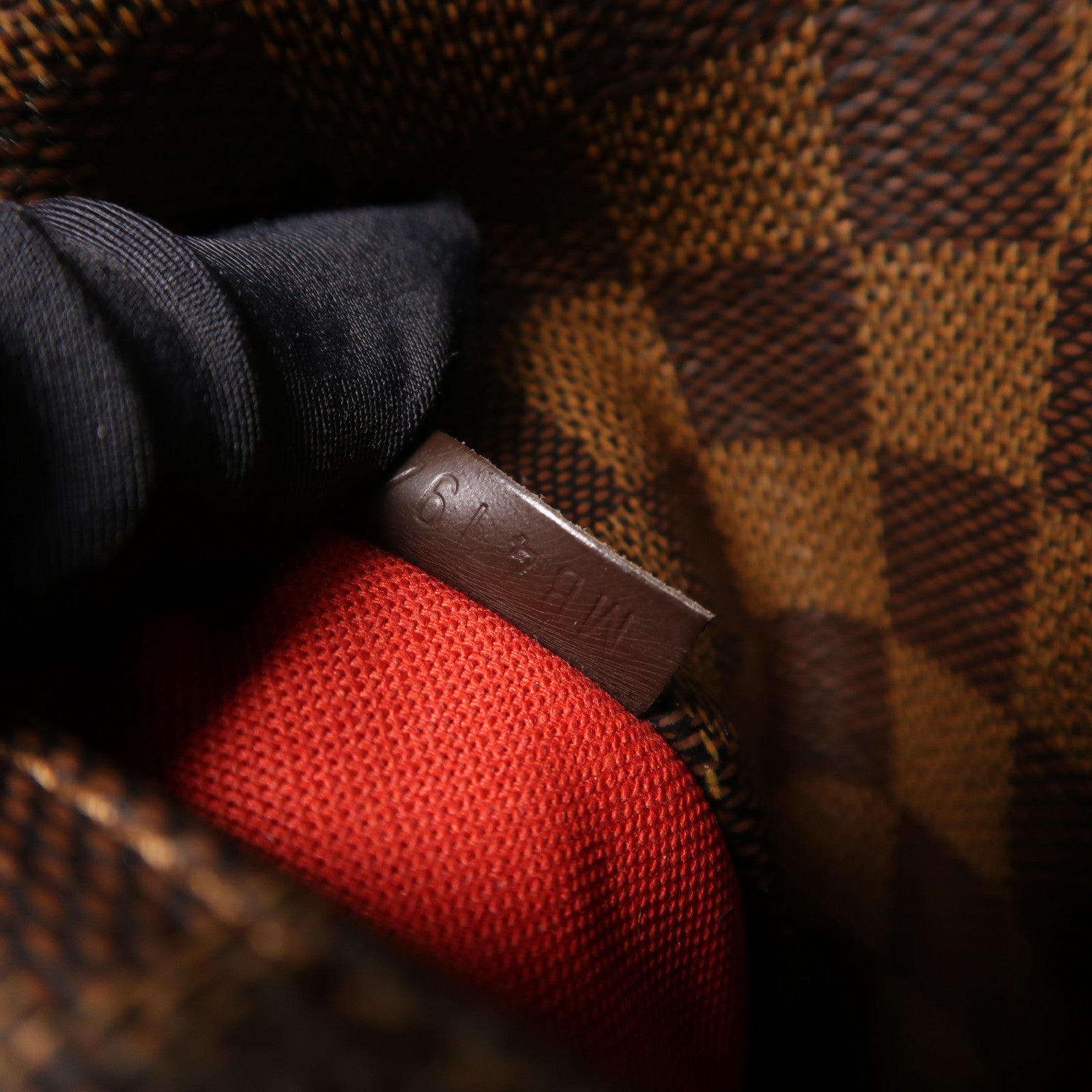 LOUIS VUITTON Damier Ebene Totally MM金扣肩背袋