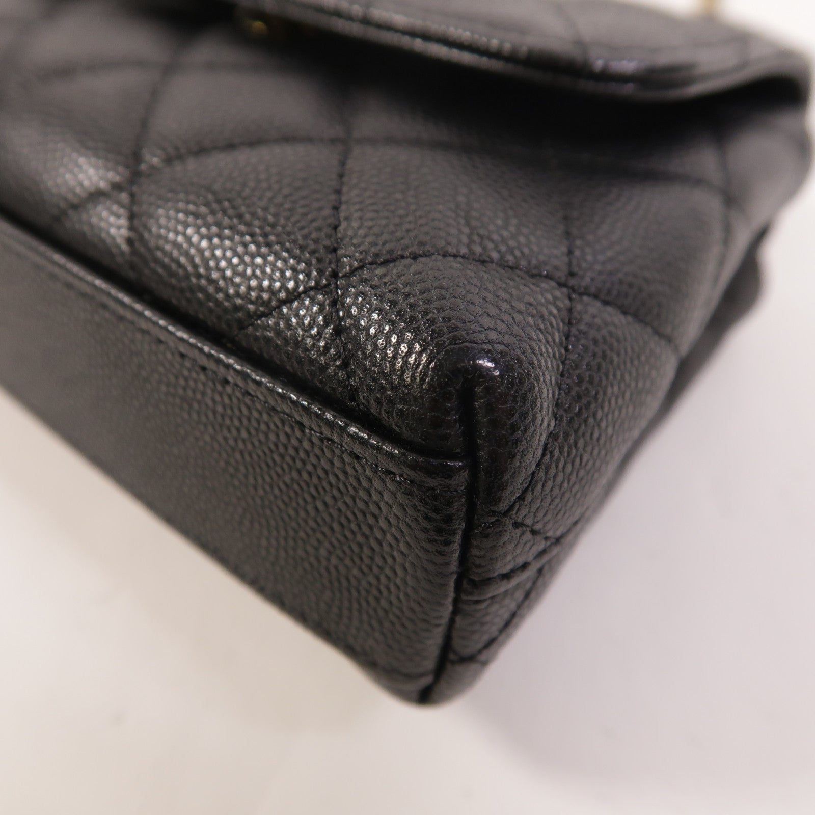 CHANEL 牛皮皮革Coco Handle Nano手挽肩背兩用袋