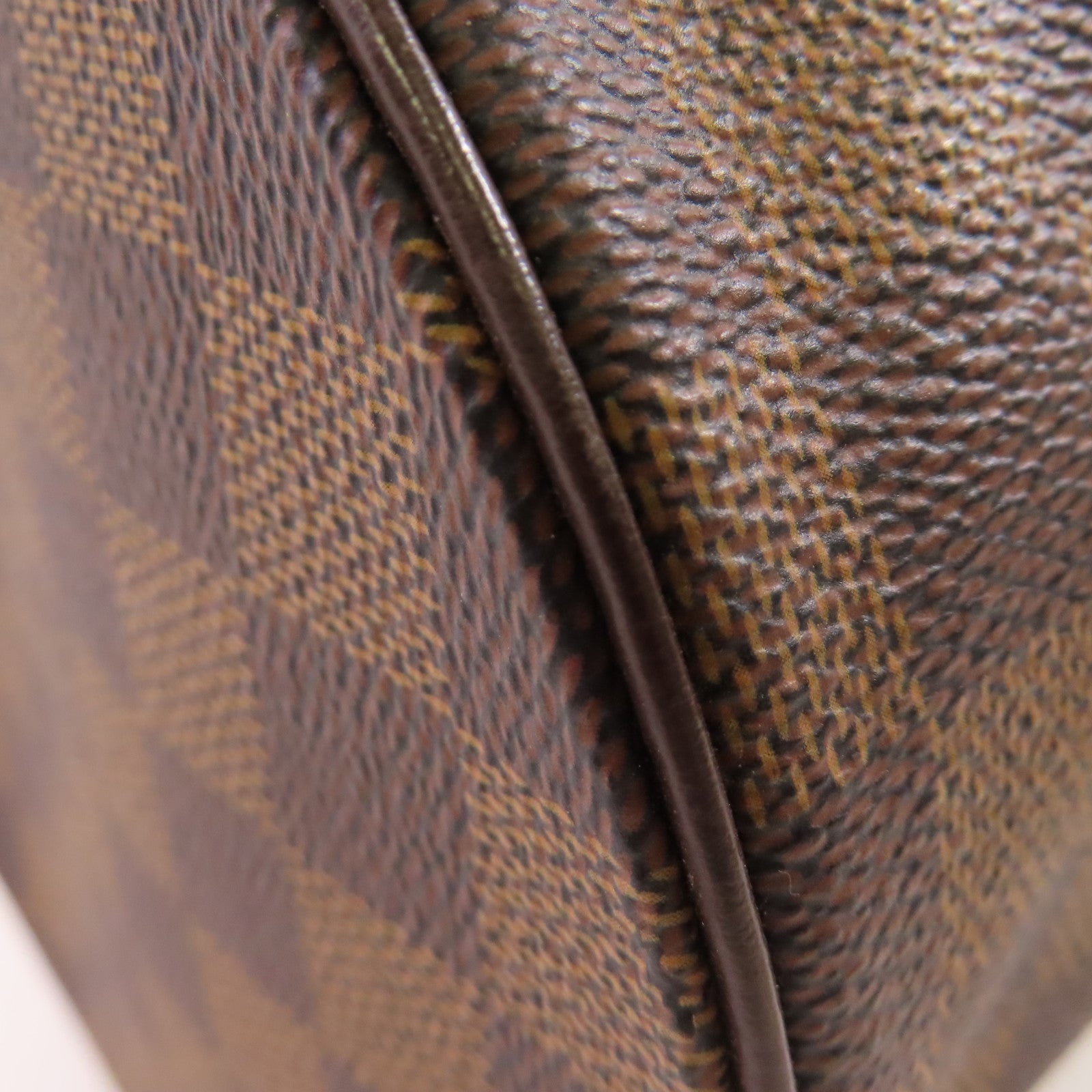 LOUIS VUITTON Damier Azur Papillon GM Shoulder Bag金扣肩背袋啡色