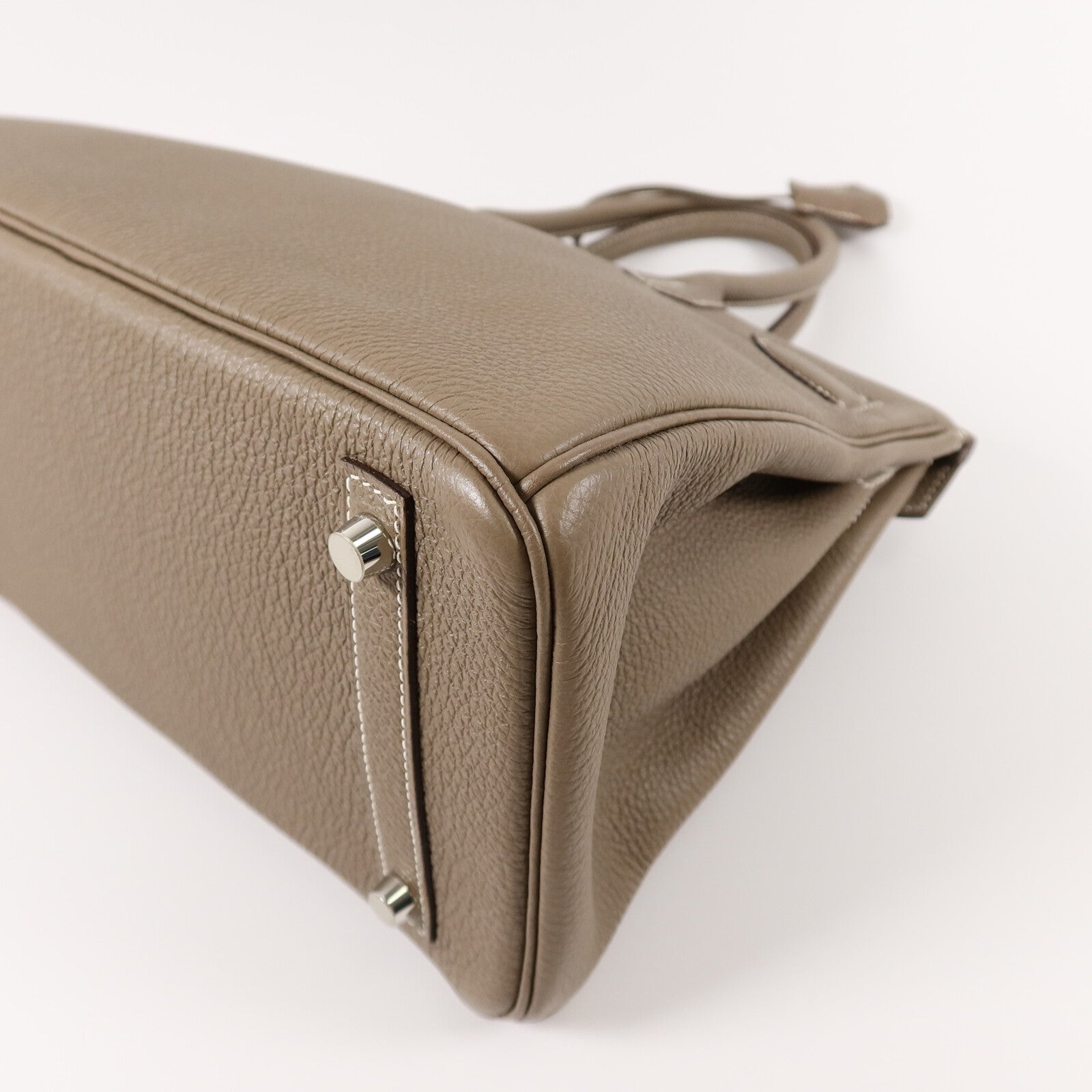 HERMES Togo皮革Birkin 30手挽袋Etoupe