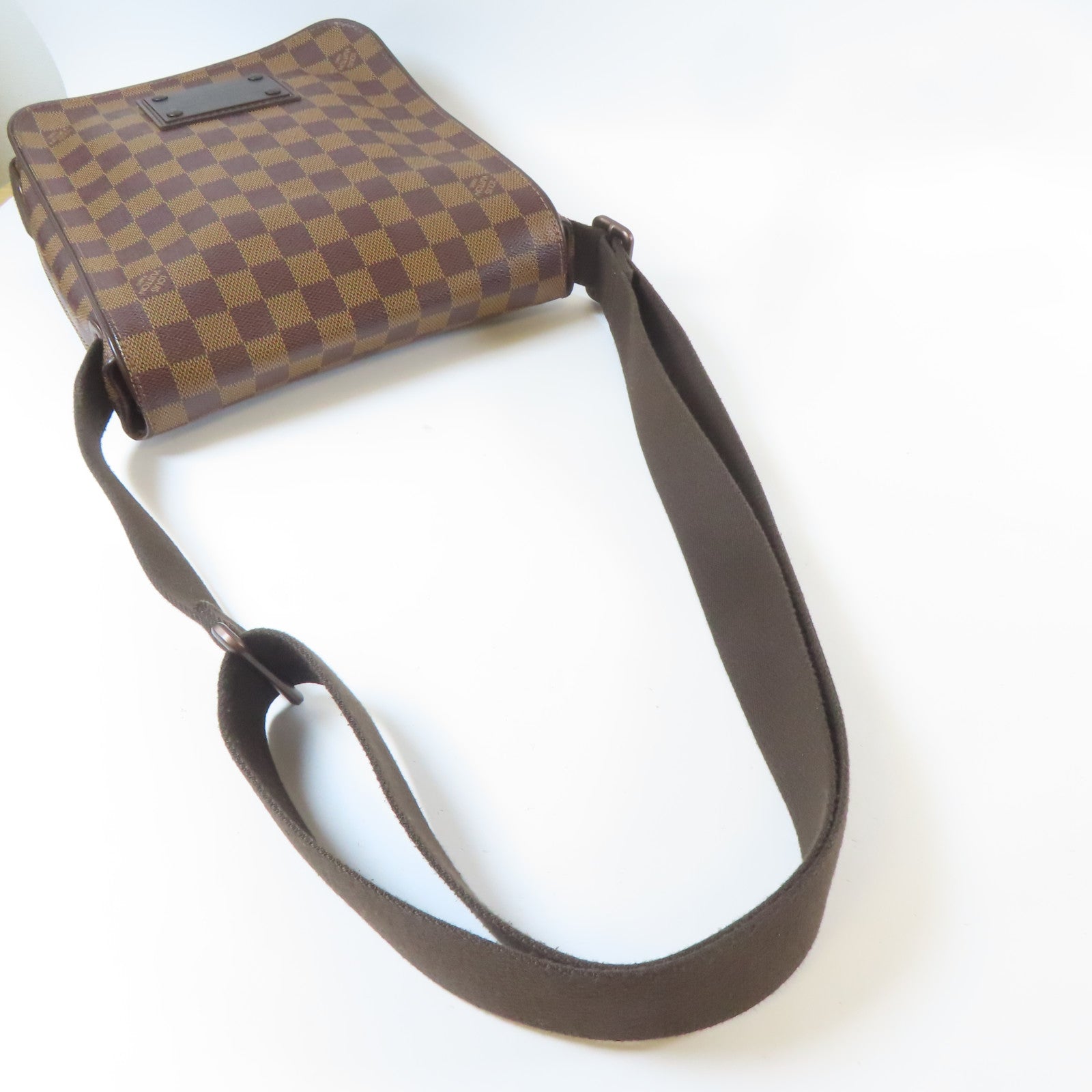 LOUIS VUITTON 【激減優惠】Damier Brooklyn PM肩背袋啡色