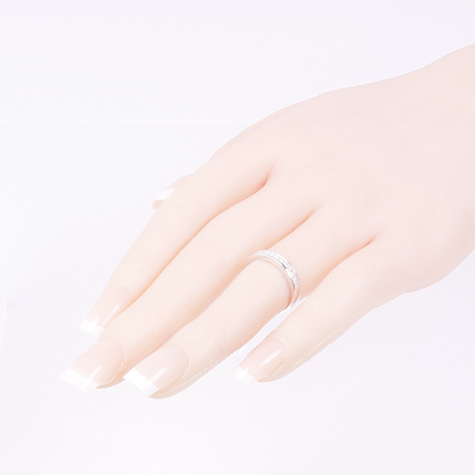 JEWELRY 【激減優惠】18K白金Diamond Ring鑽石戒指US#5
