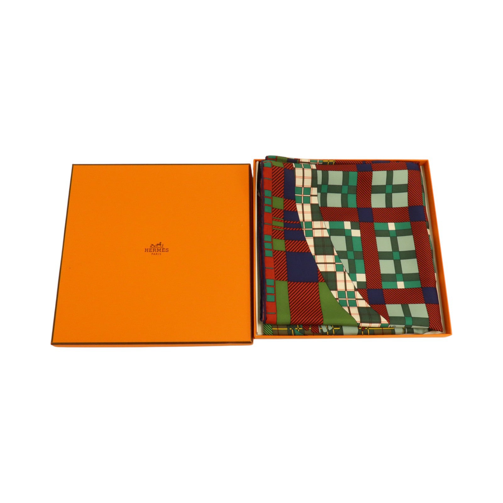 HERMES 絲質Scarf 90x90cm絲巾