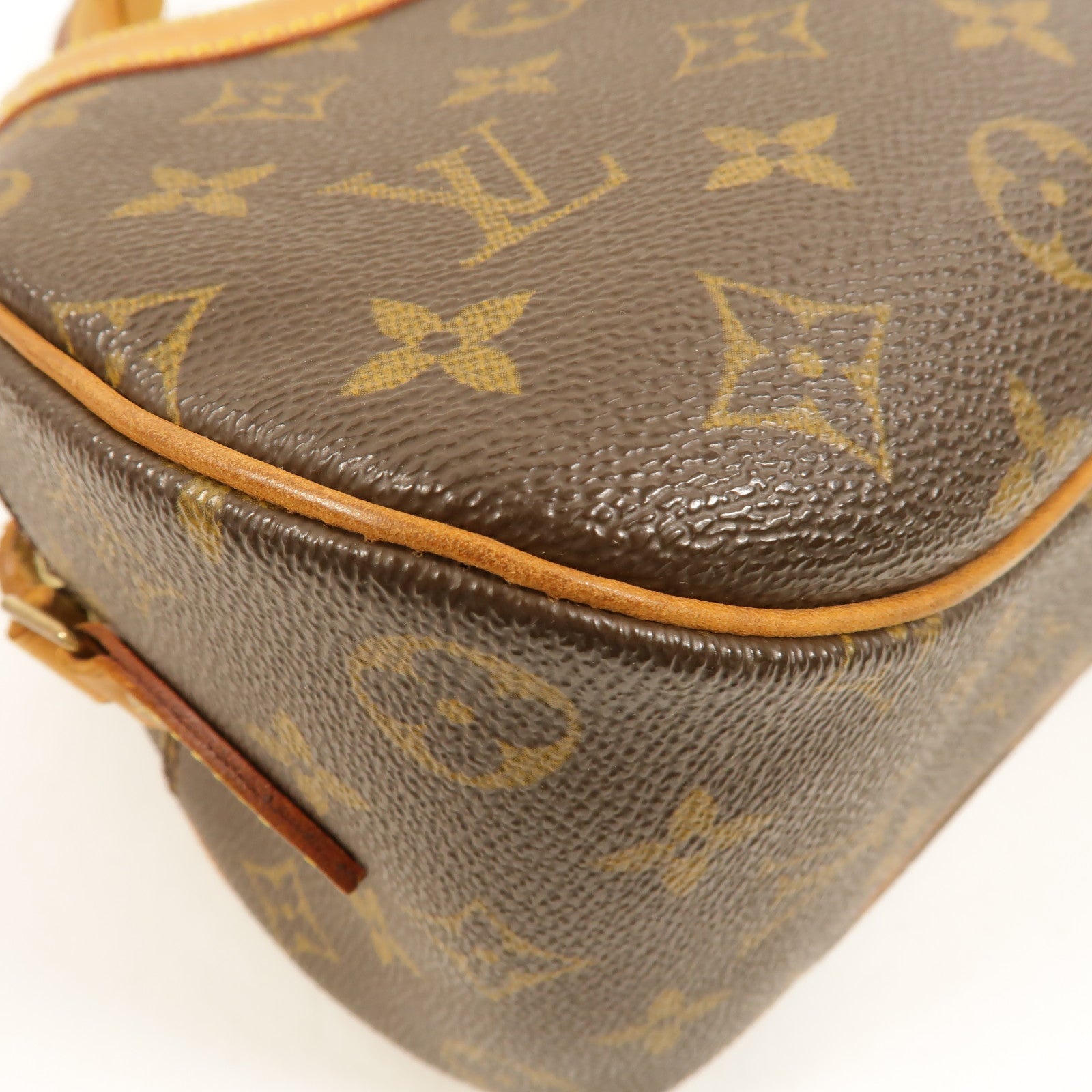 LOUIS VUITTON Monogram Blois金扣肩背袋棕色
