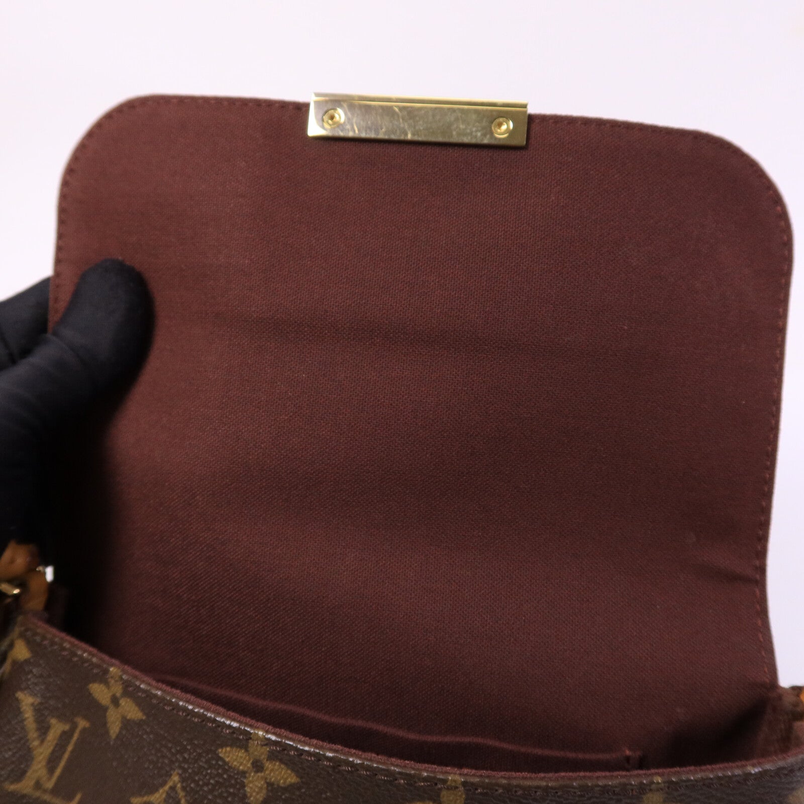 LOUIS VUITTON Monogram Favorite MM金扣手挽肩背兩用袋