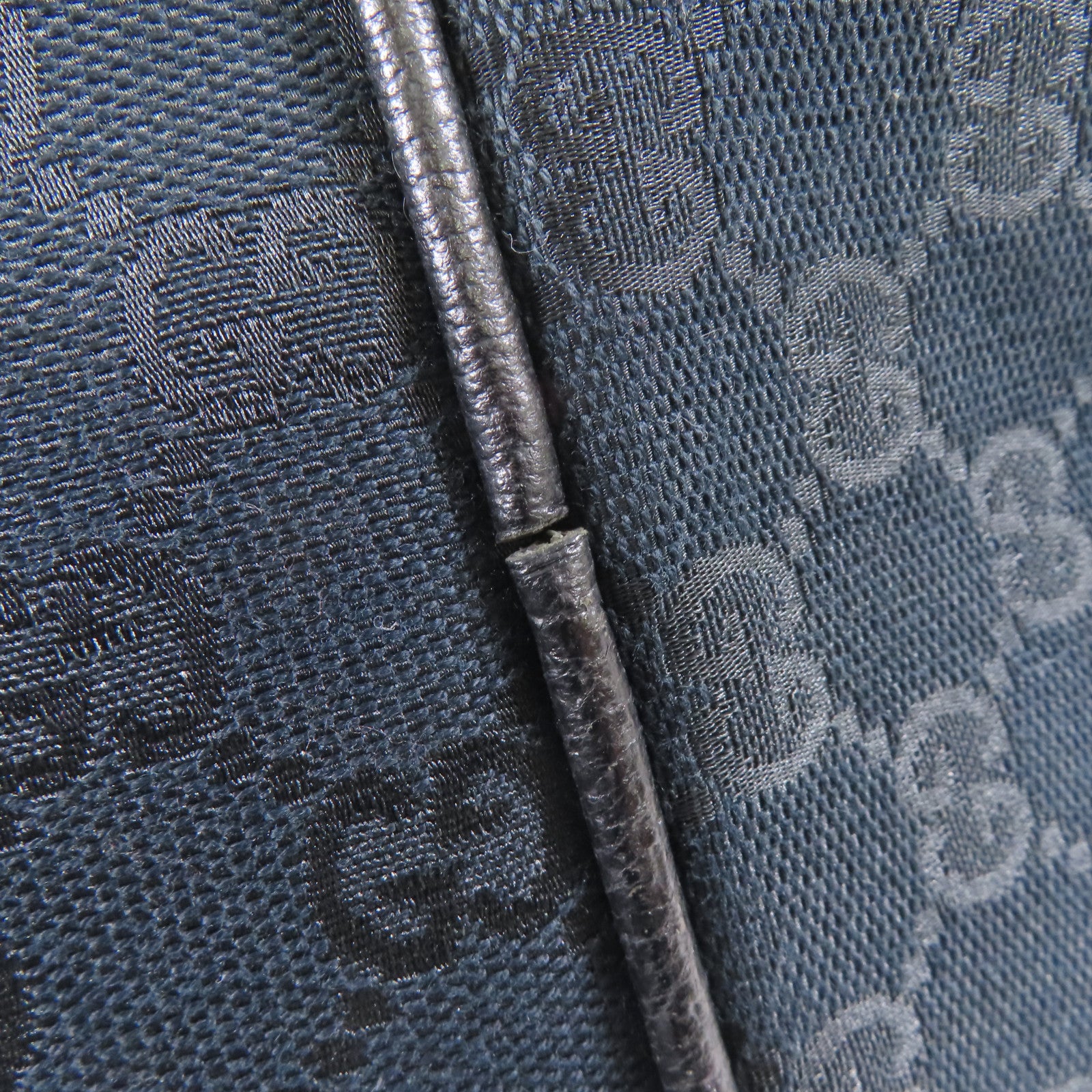 GUCCI 帆布Carry On Boston Bag手挽袋深藍色