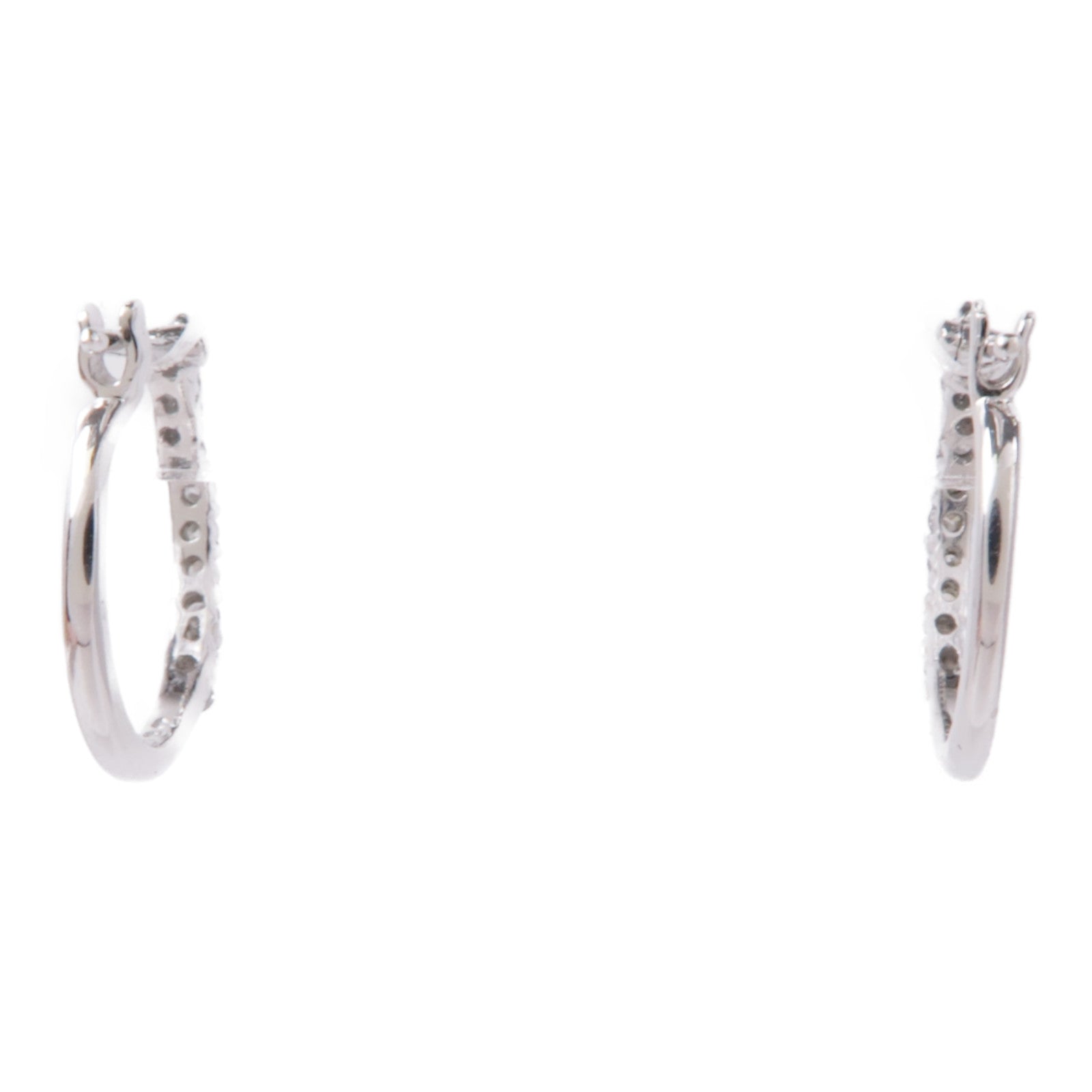 JEWELRY 18K白金Diamond Earrings鑽石耳環