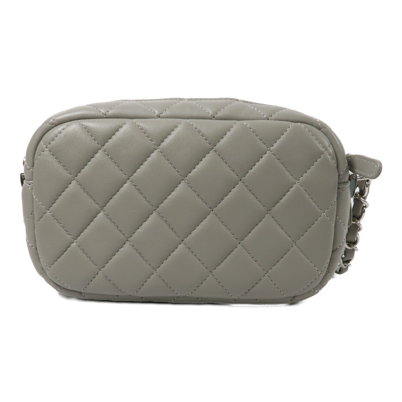 CHANEL 羊皮皮革Camera Bag鏈帶肩背袋