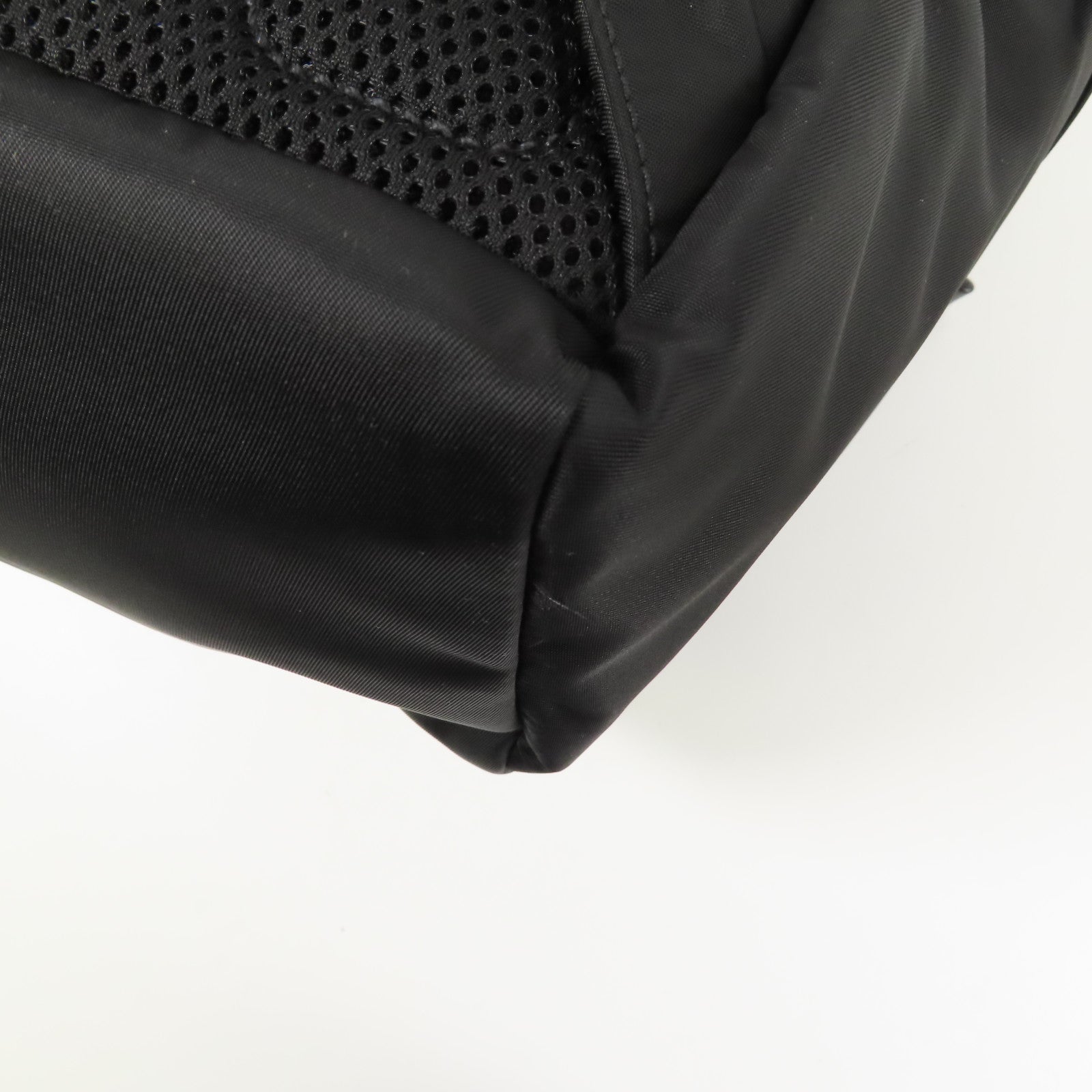 PRADA 【激減優惠】尼龍/Saffiano皮革Re-Nylon/Saffiano Backpack銀扣背包