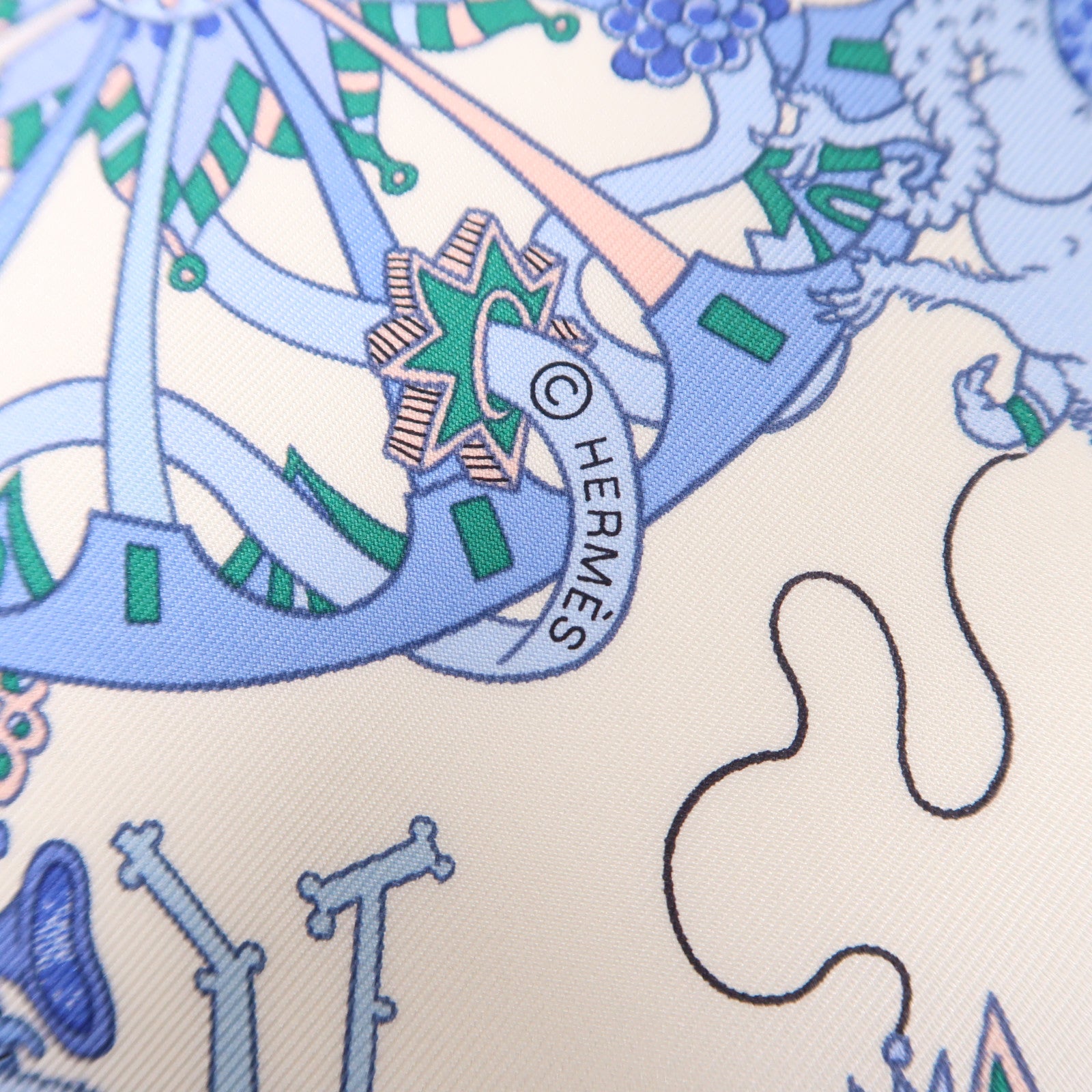 HERMES 絲質Scarf 90x90絲巾