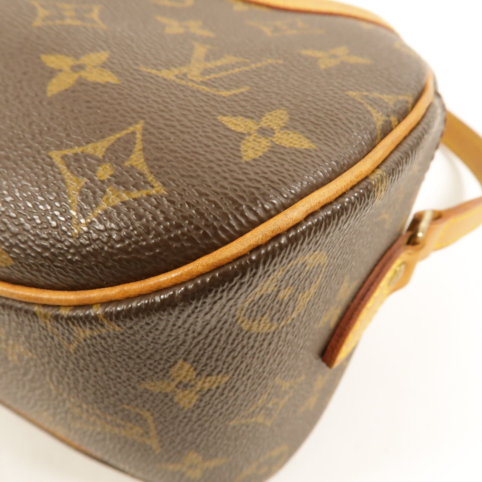 LOUIS VUITTON Monogram Blois金扣肩背袋棕色
