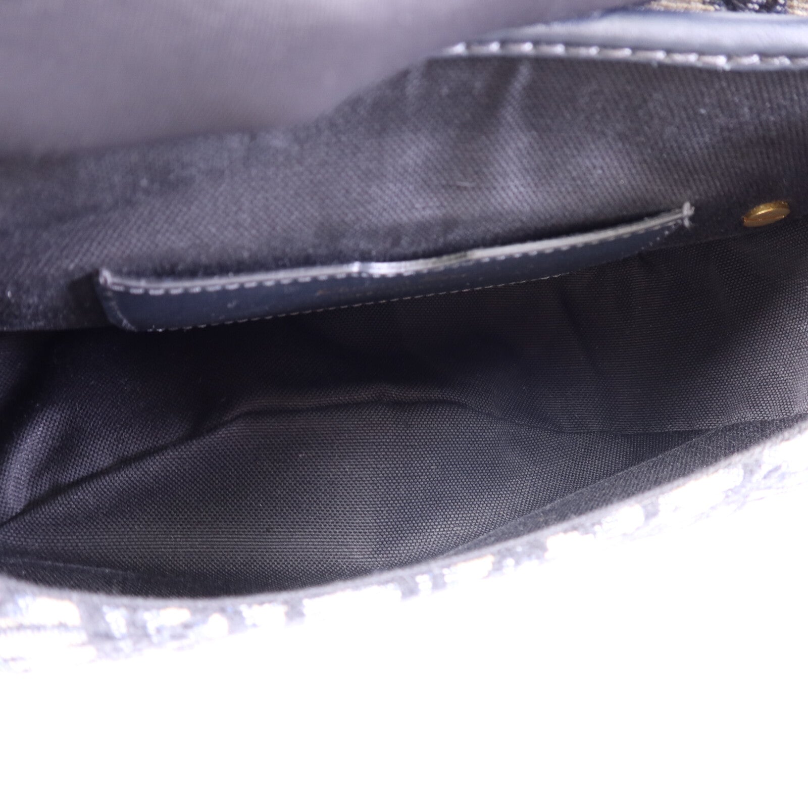 Dior 帆布Bobby Medium金扣肩背袋