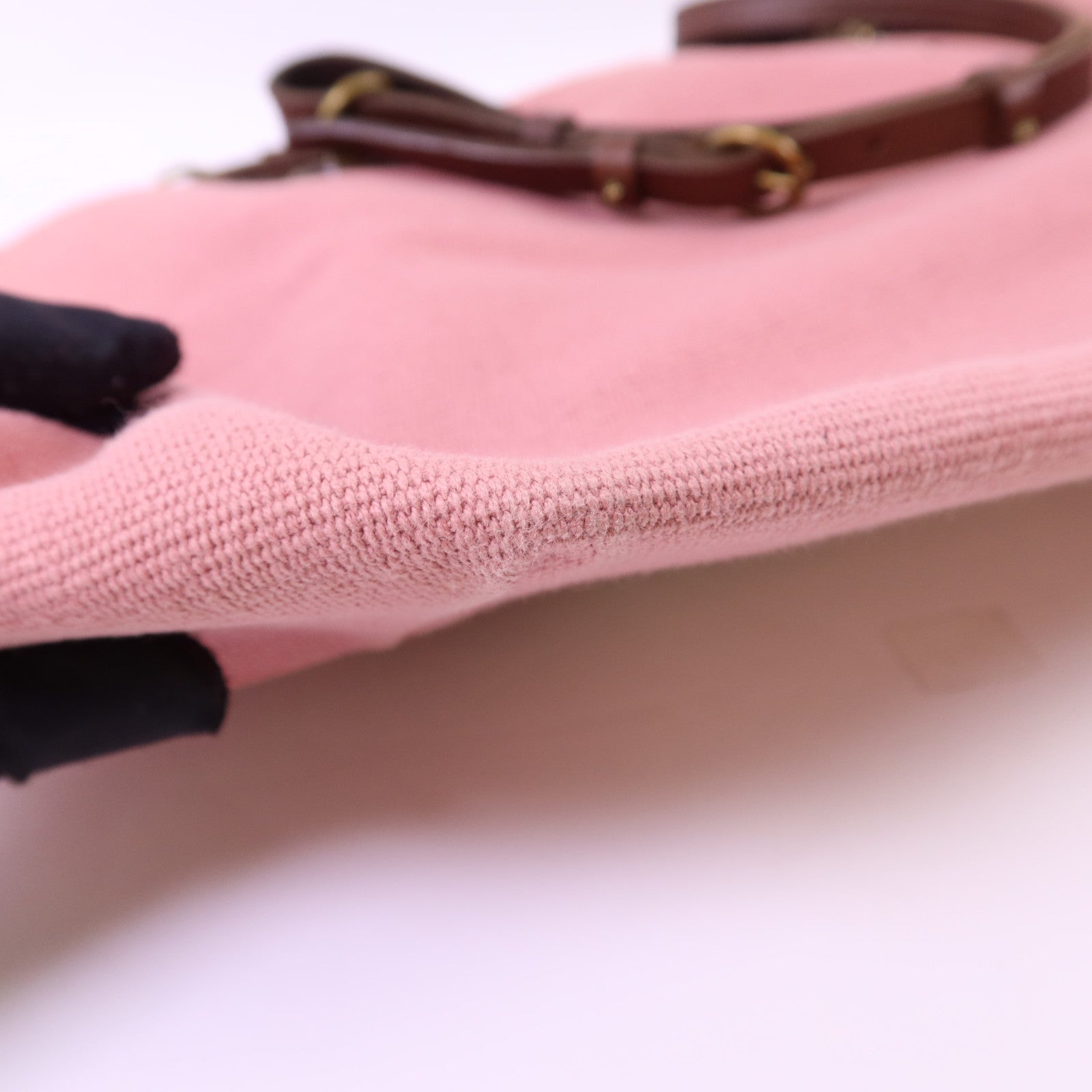 BOTTEGA VENETA 帆布Tote Bag金扣手挽袋