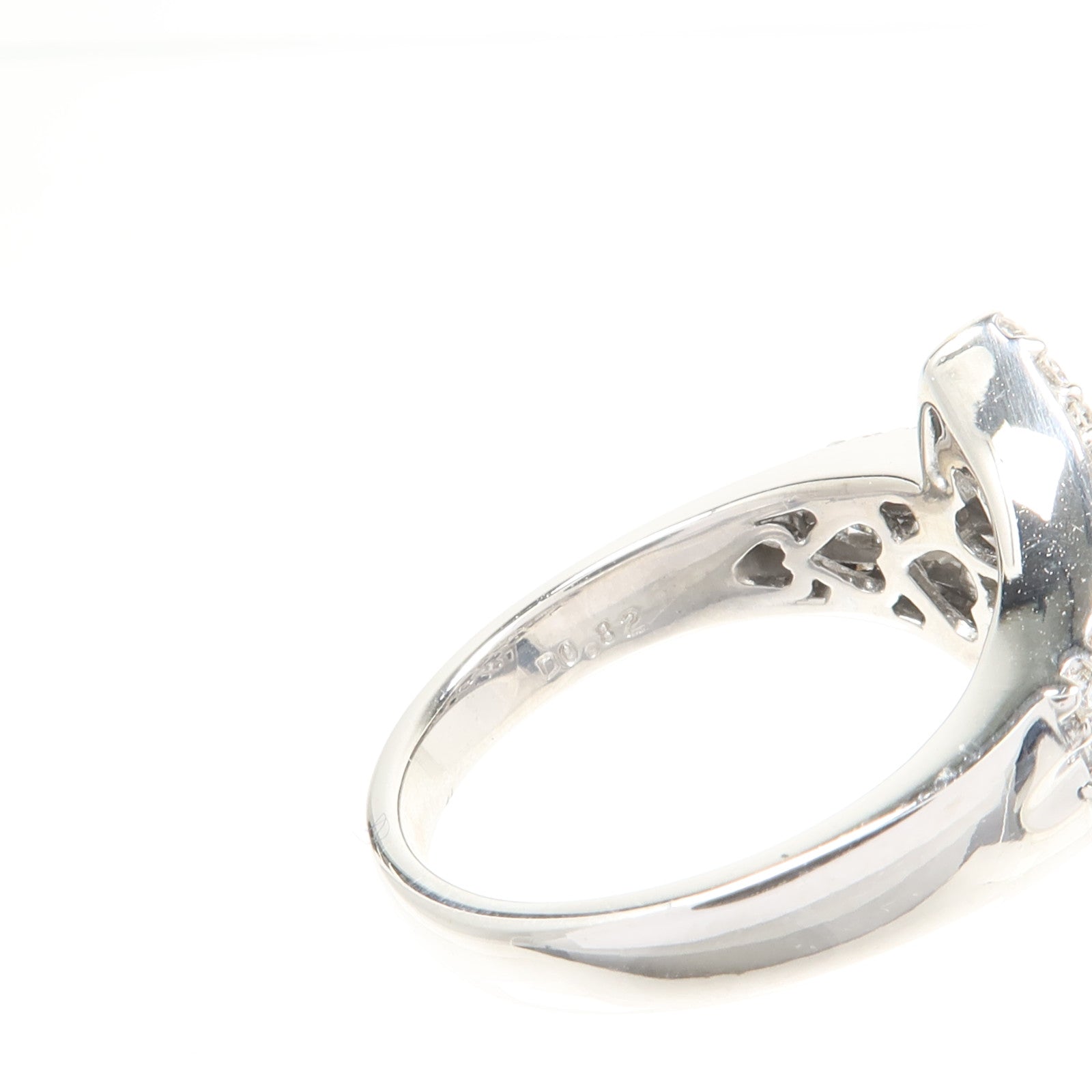 JEWELRY 【激減優惠】18K白金Diamond Ring鑽石戒指US#6