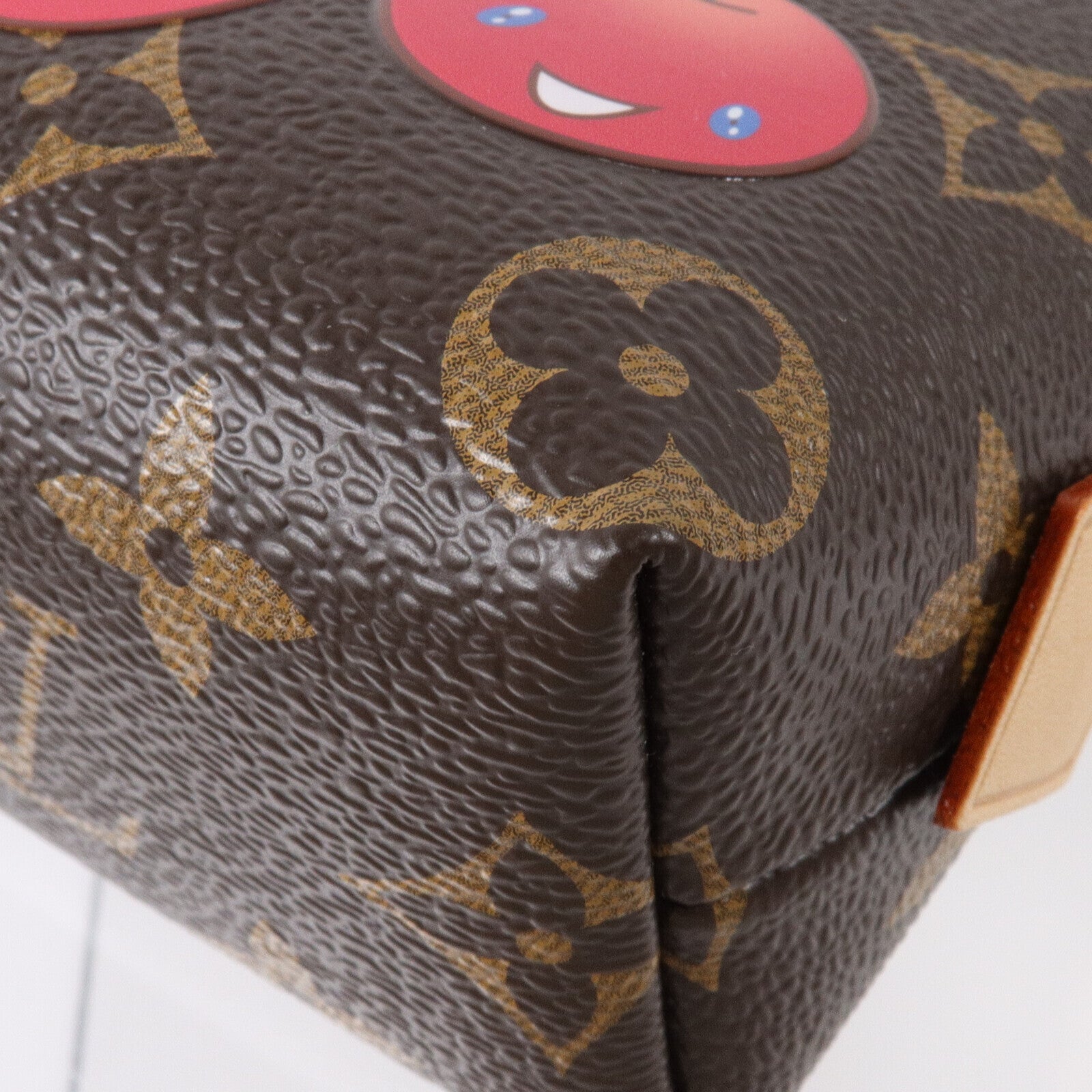 LOUIS VUITTON Monogram LV X TM Cosmetic Pouch PM金扣化妝包