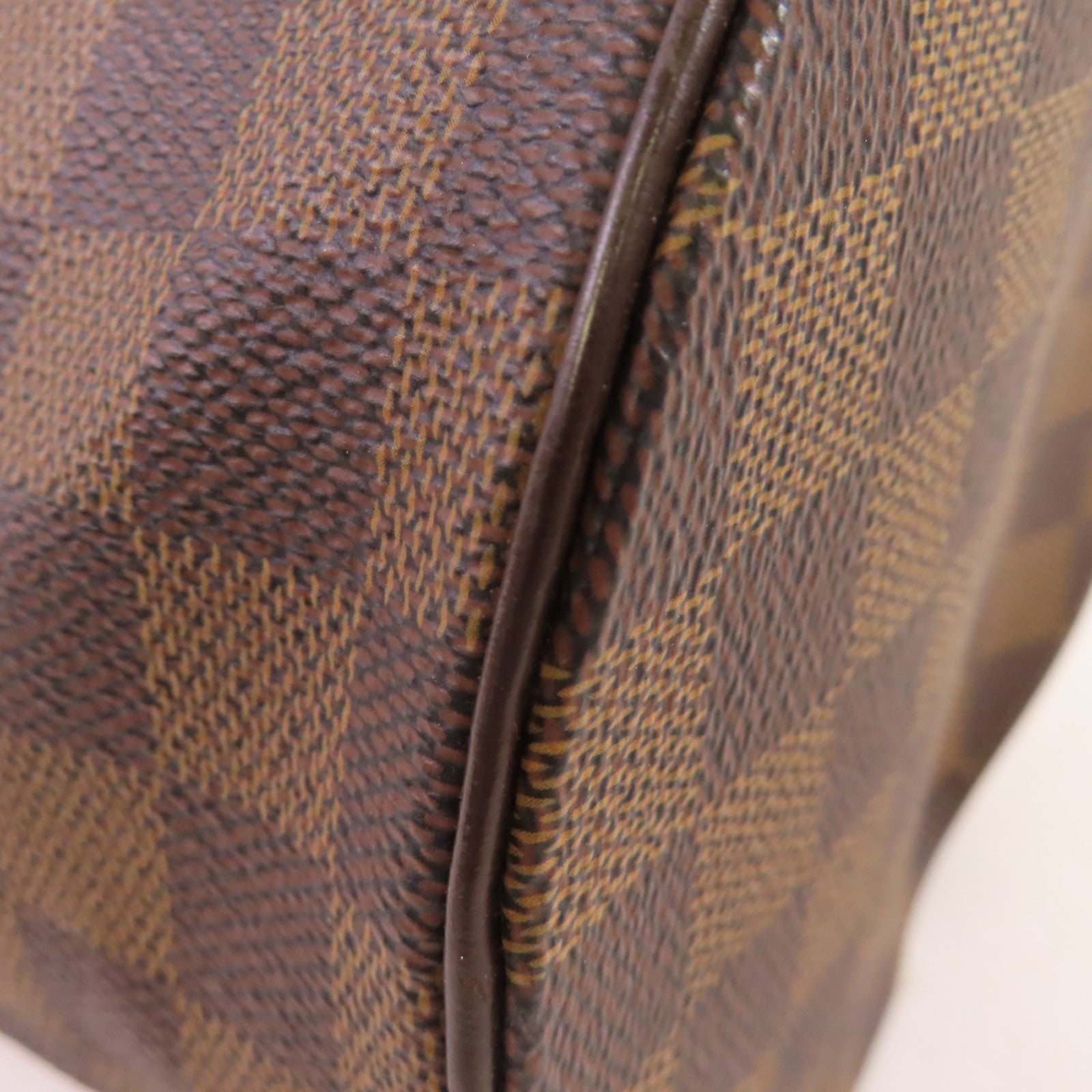 LOUIS VUITTON Damier Azur Papillon GM Shoulder Bag金扣肩背袋啡色
