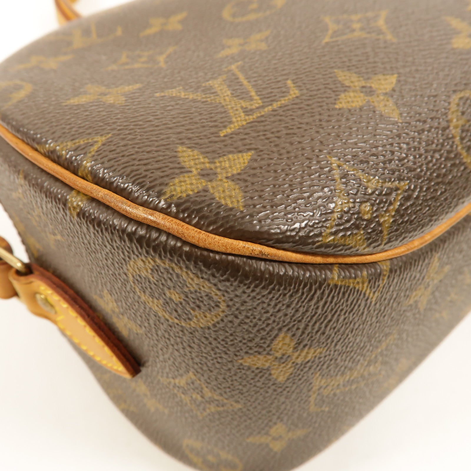 LOUIS VUITTON Monogram Blois金扣肩背袋棕色