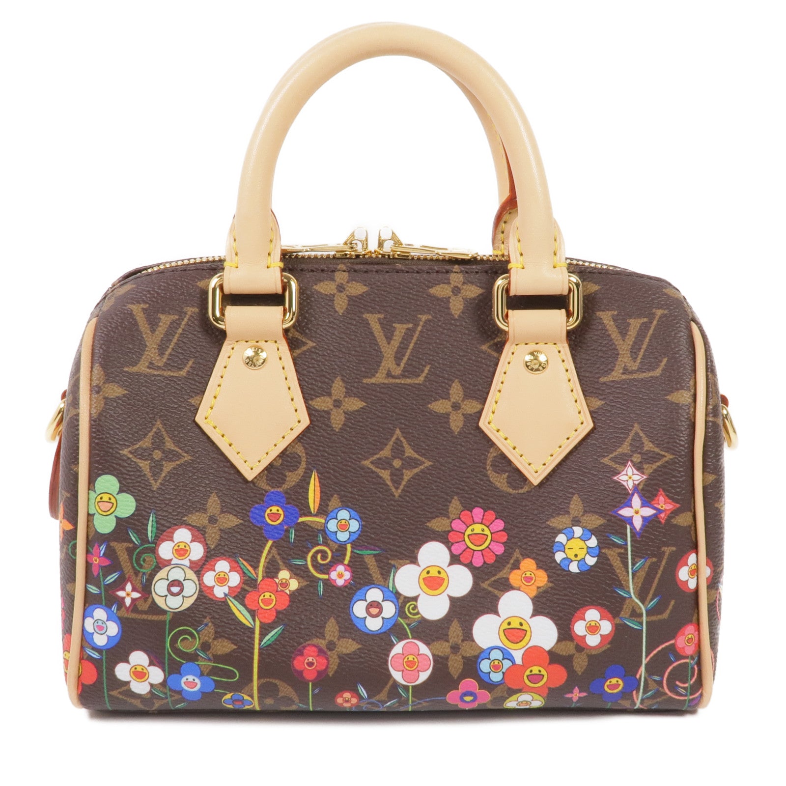 LOUIS VUITTON Monogram LV x TM Speedy Bandoulière 20金扣手挽肩背兩用袋