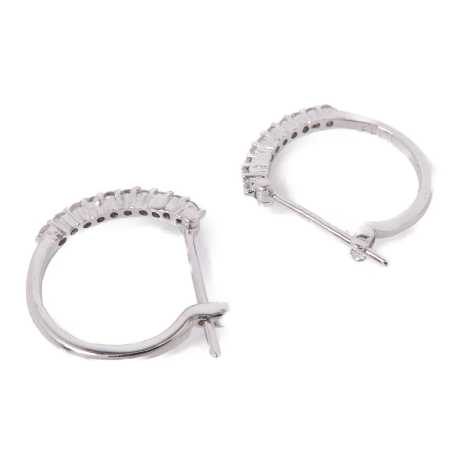JEWELRY 18K白金Diamond Earrings鑽石耳環