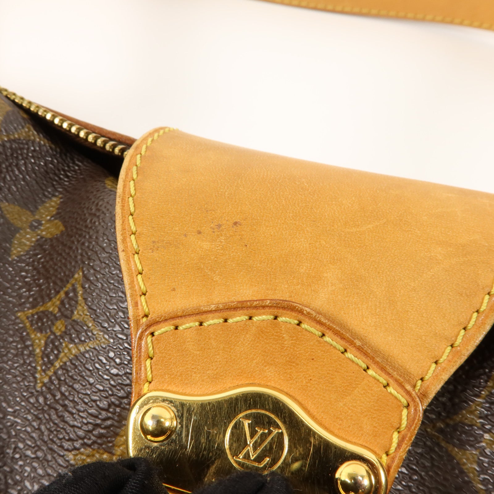 LOUIS VUITTON Monogram Stresa PM肩背袋棕色