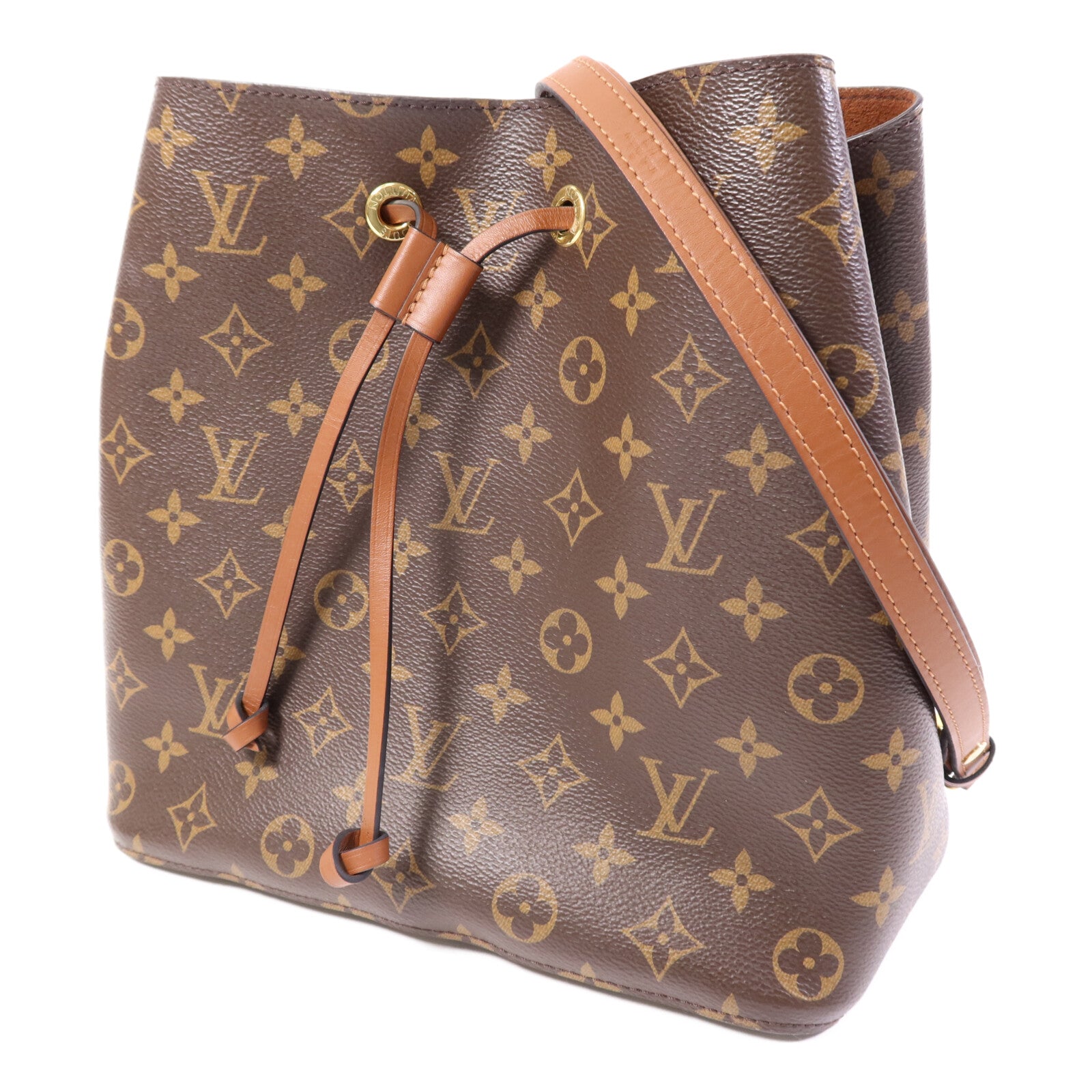LOUIS VUITTON Monogram NeoNoe MM金扣肩背袋