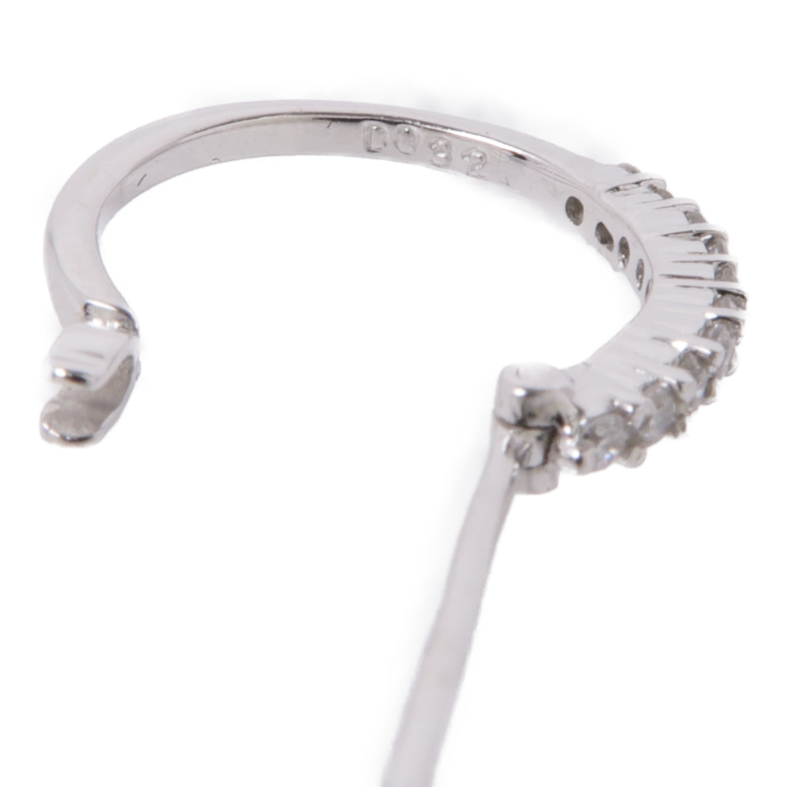 JEWELRY 18K白金Diamond Earrings鑽石耳環