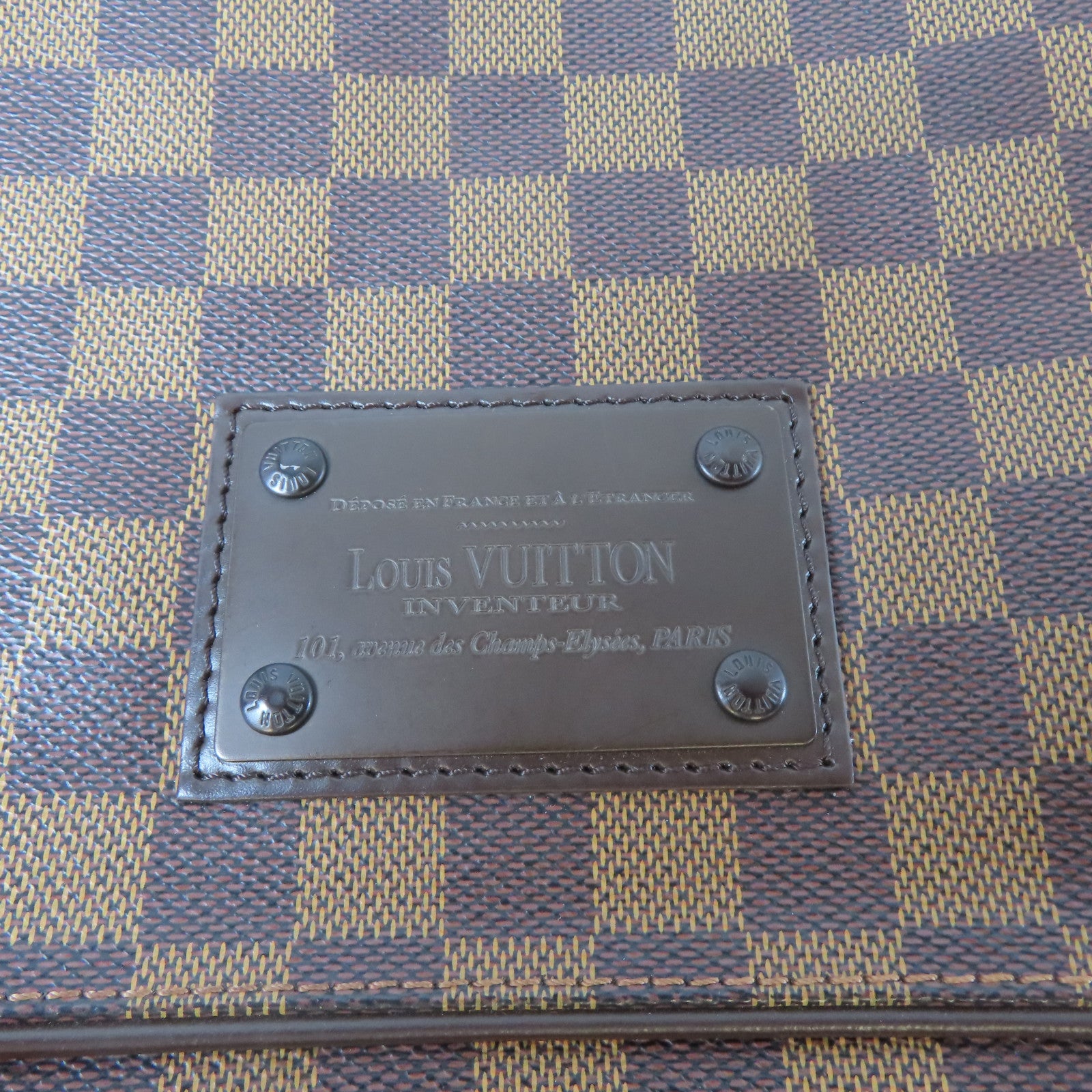 LOUIS VUITTON 【激減優惠】Damier Brooklyn PM肩背袋啡色