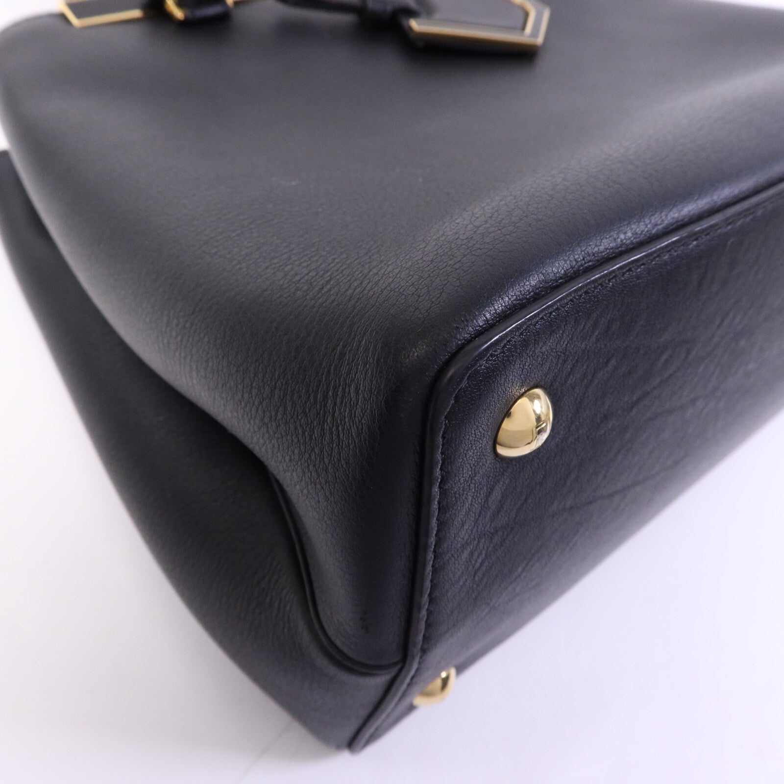 FENDI 牛皮皮革2 Jours金扣手挽肩背兩用袋