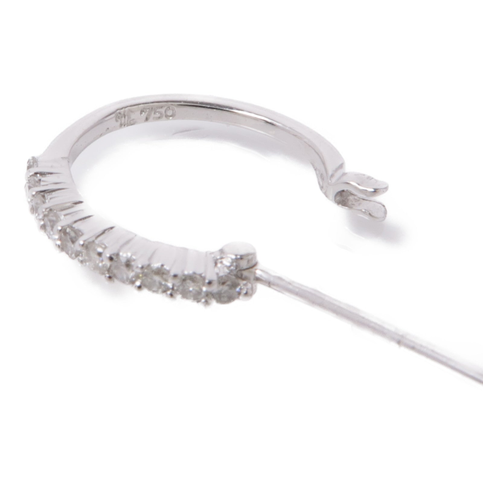 JEWELRY 18K白金Diamond Earrings鑽石耳環