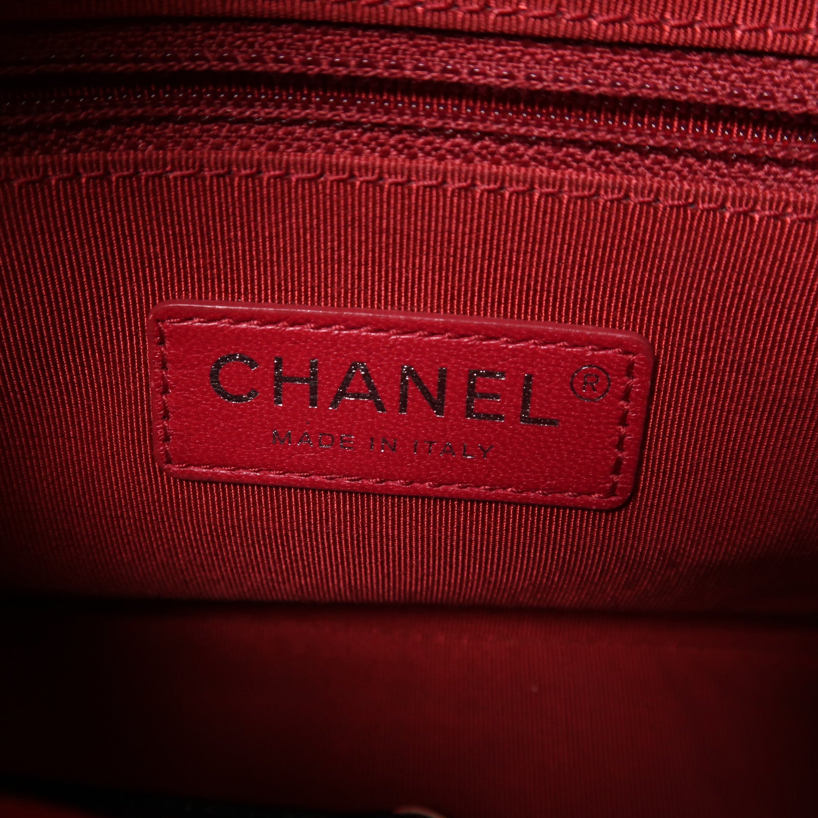 CHANEL 牛皮皮革Gabrielle鏈帶肩背袋
